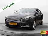 Ford FOCUS Wagon 1.0 Titanium Edition (126 PK) Keurig-Onderh., BOVAG-Garantie. NL-AUTO. Trekhaak, Navigatie, Airco/Climate, Cruise-Control, 17Inch-L.M.Velgen, Parkeer-Sensoren-V+A,