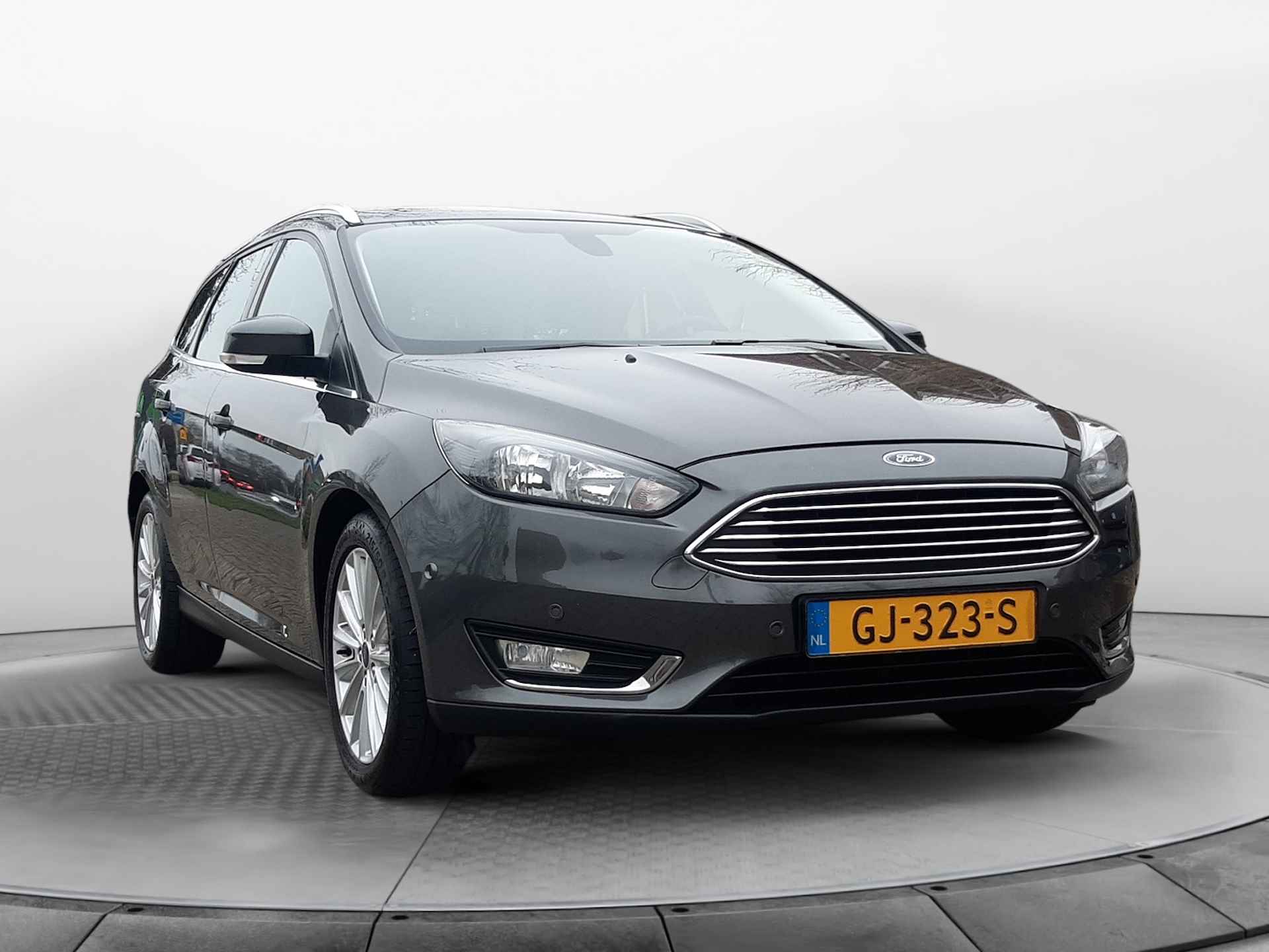 Ford FOCUS Wagon 1.0 Titanium Edition (126 PK) Keurig-Onderh., BOVAG-Garantie. NL-AUTO. Trekhaak, Navigatie, Airco/Climate, Cruise-Control, 17Inch-L.M.Velgen, Parkeer-Sensoren-V+A, - 24/38