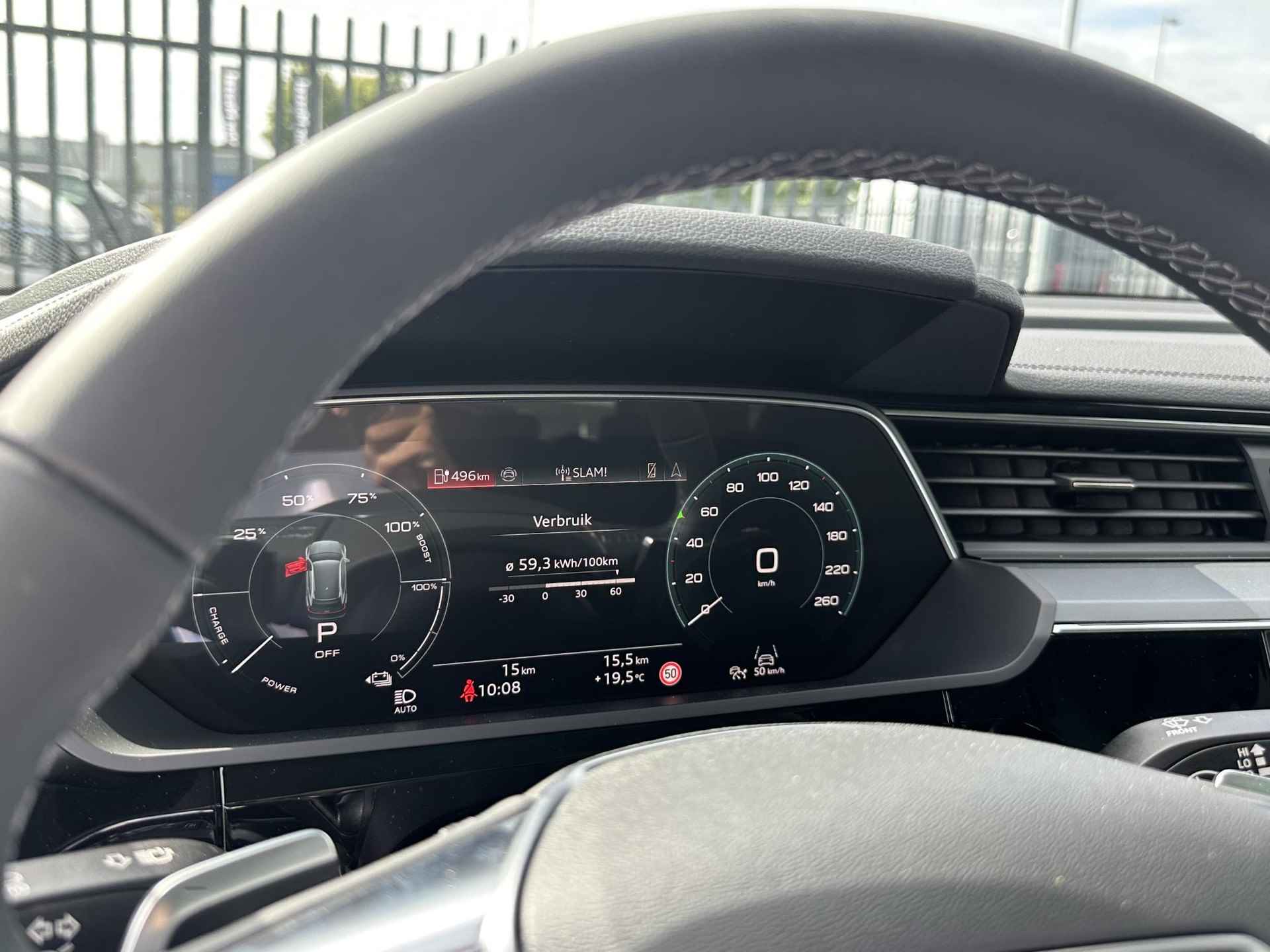 Audi Q8 e-tron 55 quattro Advanced Edition Plus 115 kWh Navigatie | Matrix Led koplampen | Lederen bekleding | Virtual Cockpit plus | Airco - 4/21