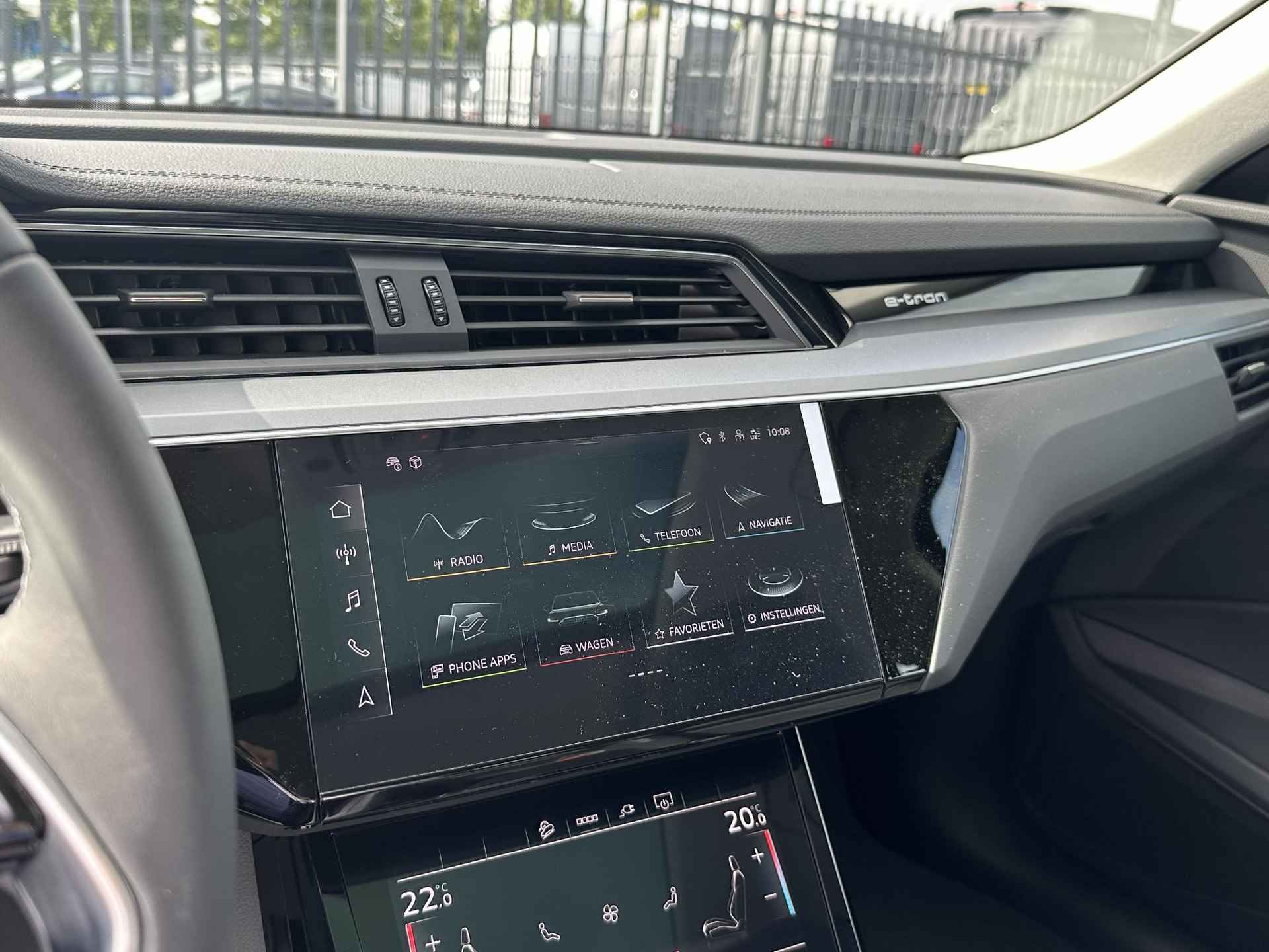 Audi Q8 e-tron 55 quattro Advanced Edition Plus 115 kWh Navigatie | Matrix Led koplampen | Lederen bekleding | Virtual Cockpit plus | Airco - 17/21