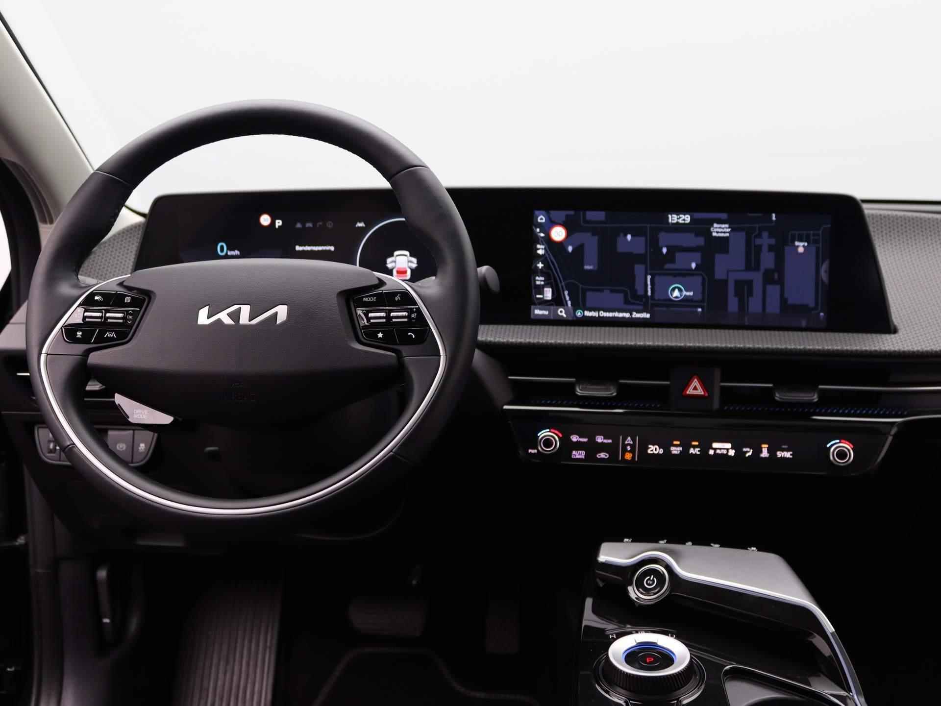 Kia EV6 Plus Advanced 77.4 kWh | Navigatie | Climate Control | Lm velgen | Parkeersensoren | Elektr Klep | Camera | Stoelverwarming | Glasdak - 8/49