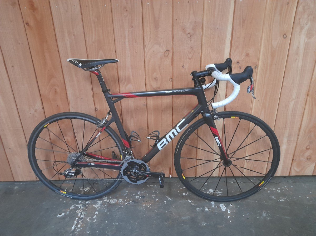 BMC SLR01 Heren Zwart 57cm