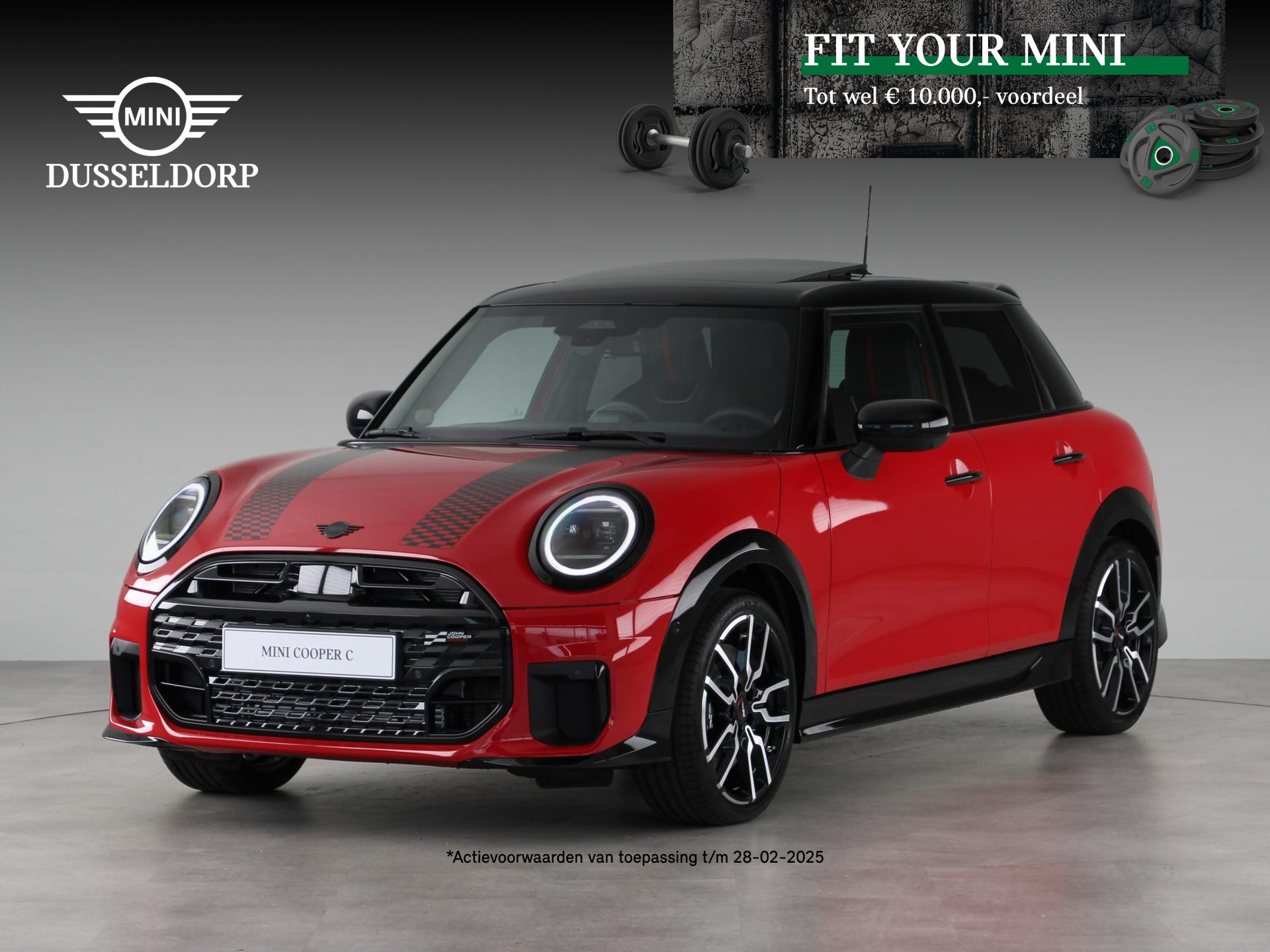 MINI Cooper 5-deurs C John Cooper Works Pakket XL PRIVATE LEASE EUR 645,- (48 mnd/10.000 km)