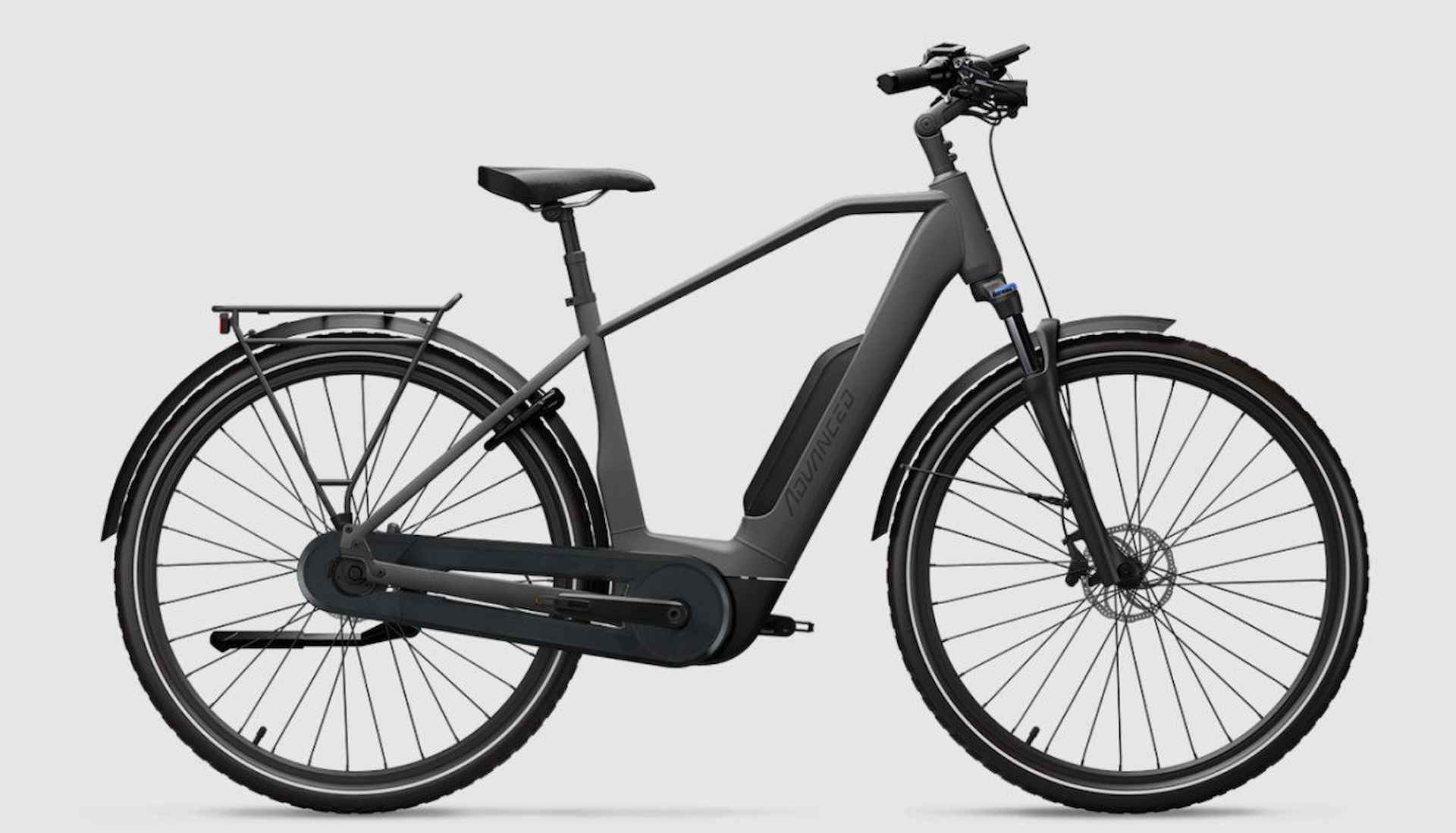 Advanced Ebike Das Original TOUR Plus Diamant 60 Perf. 50 / 545 Wh / Intuvia Heren Coal Grey Matt 60cm 2024 - 1/2