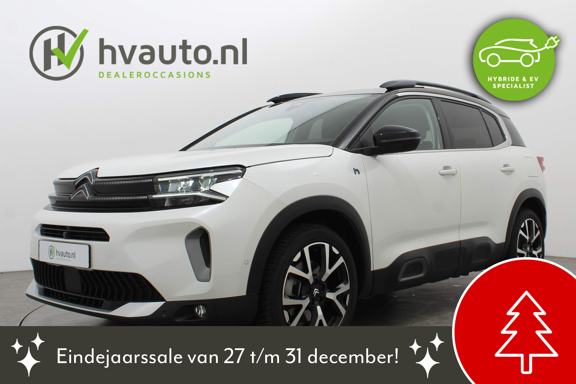 Citroën C5 Aircross 1.6 PLUG-IN HYBRID 225PK SHINE PACK EAT8 | Panoramadak | Leer | Twotone