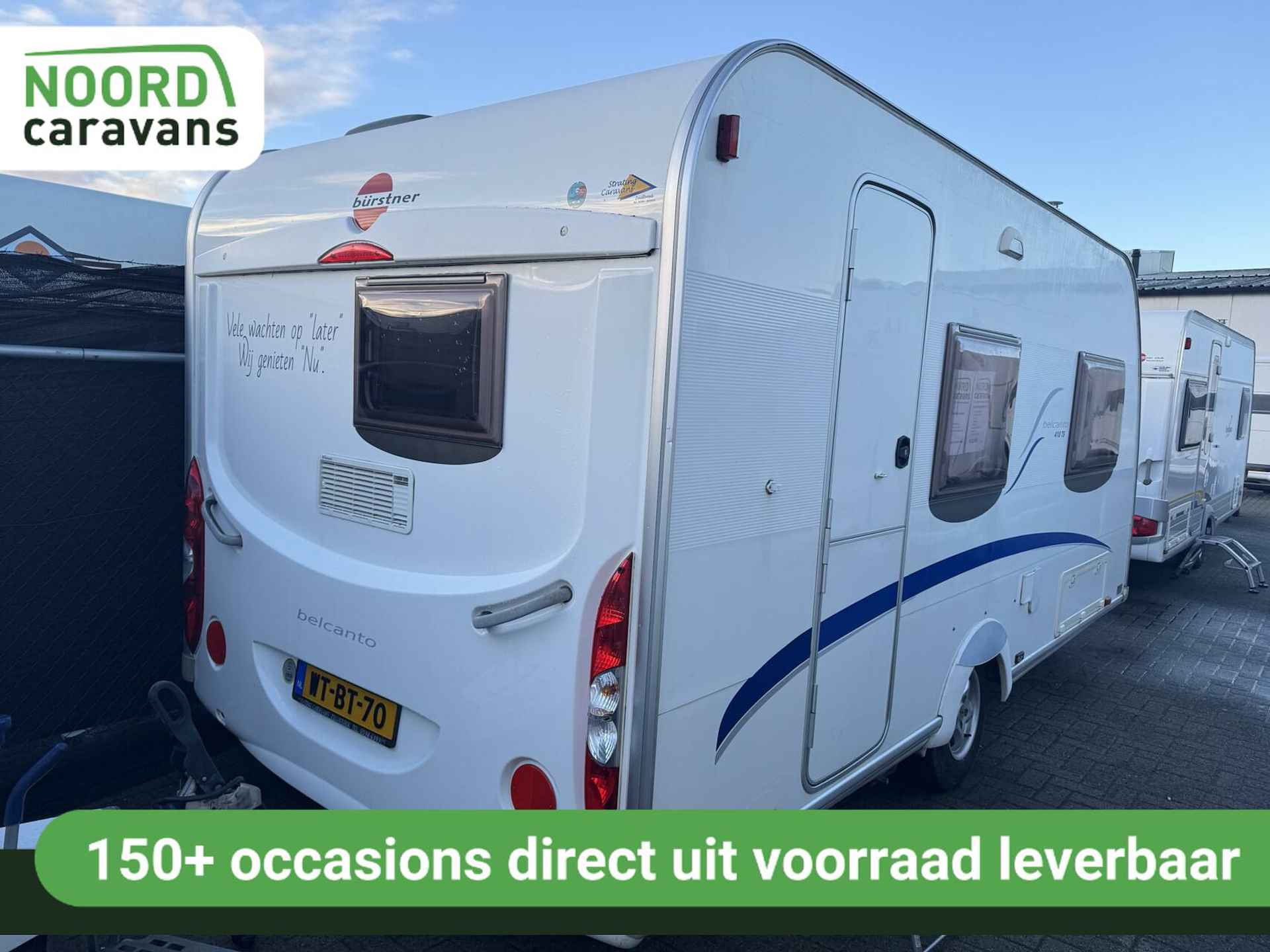 BUERSTNER BELCANTO 410 TS DWARSBED + MOVER +VOORTENT +BOILER - 2/16