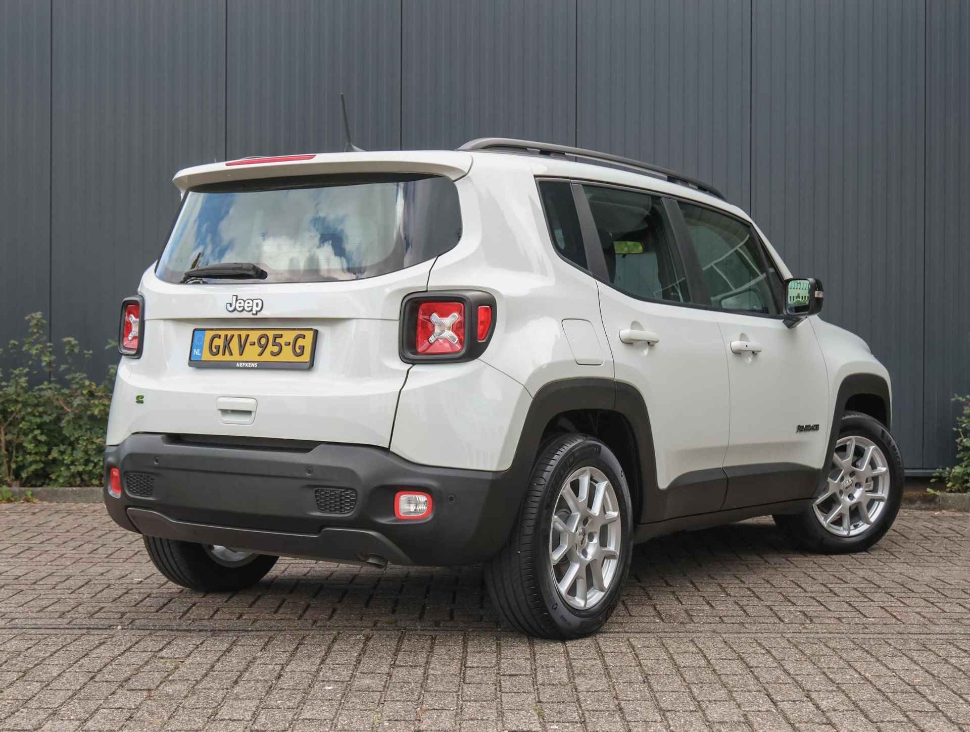 Jeep Renegade 130pk Turbo e-Hybrid Longitude ( Parkeersensoren Achter | Keyless Start | Armsteun | 16''LMV | CruiseControl | ClimateControl ) - 4/42