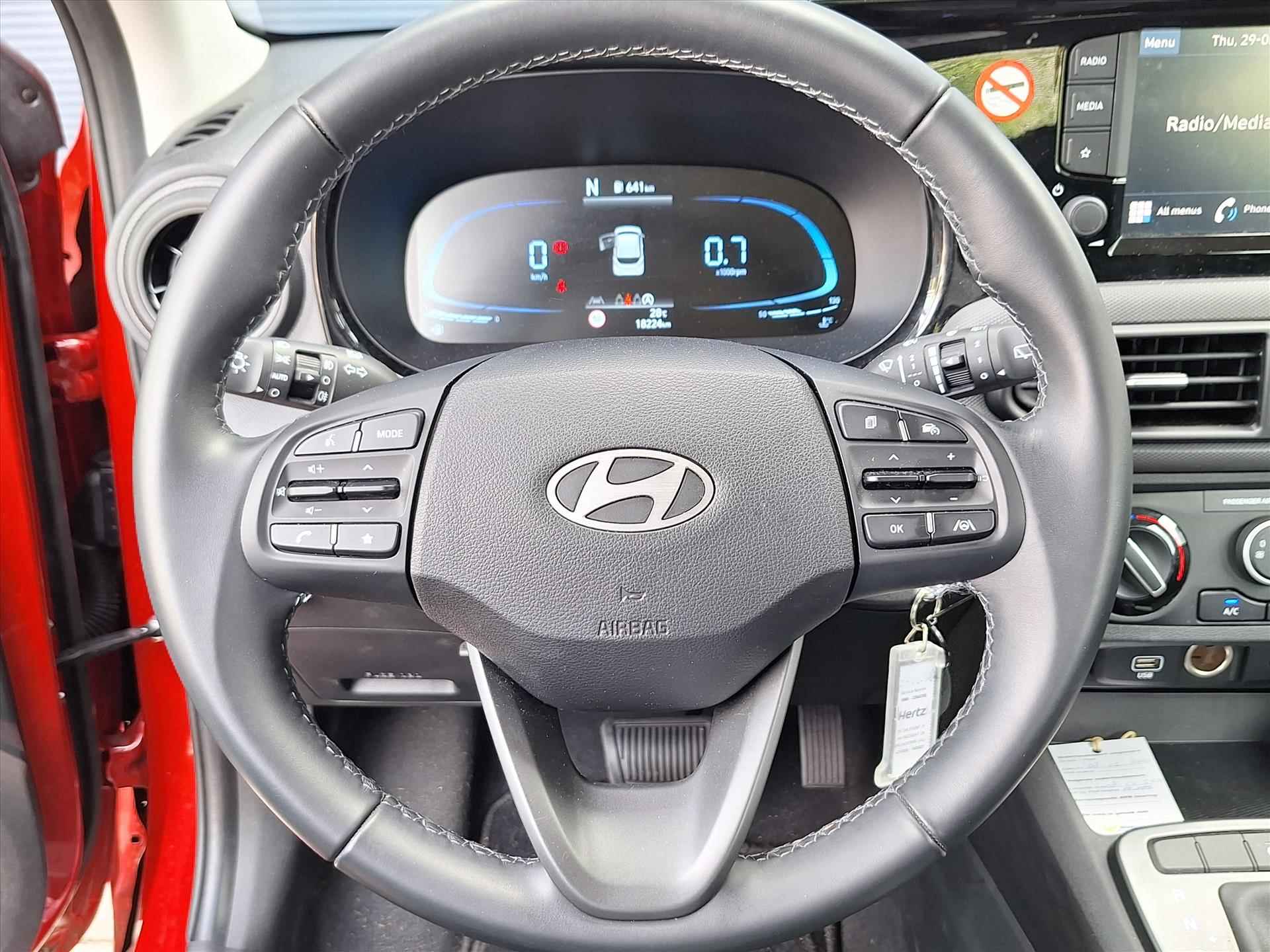 HYUNDAI I10 1.0i 67pk Automaat Comfort | Airco | Cruise Control |  Navigatie via Apple Carplay & Android | €329,- PL per maand | - 10/36