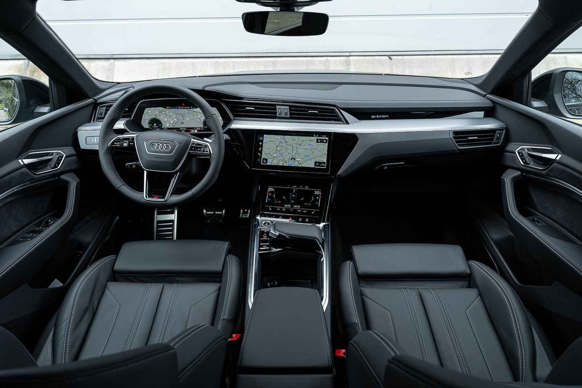 Audi Q8 e-tron 55 408pk quattro S Edition Competition 115 kWh | Panoramdak | Bang & Olufsen - 5/60