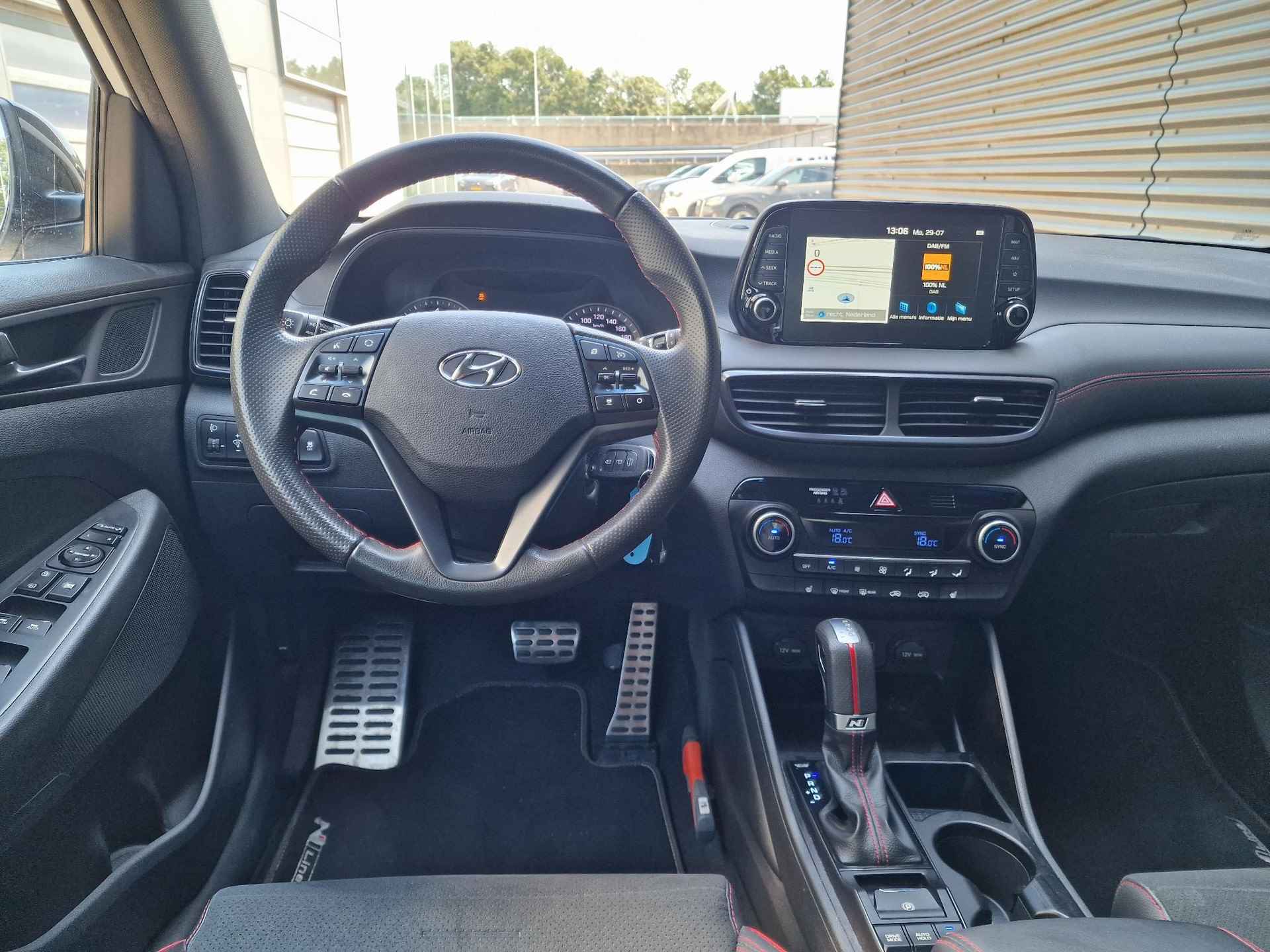 Hyundai Tucson 1.6 T-GDI 177PK N-Line | 1600 kg trekvermogen | Alcantara bekleding | Orig.Ned auto | - 12/35