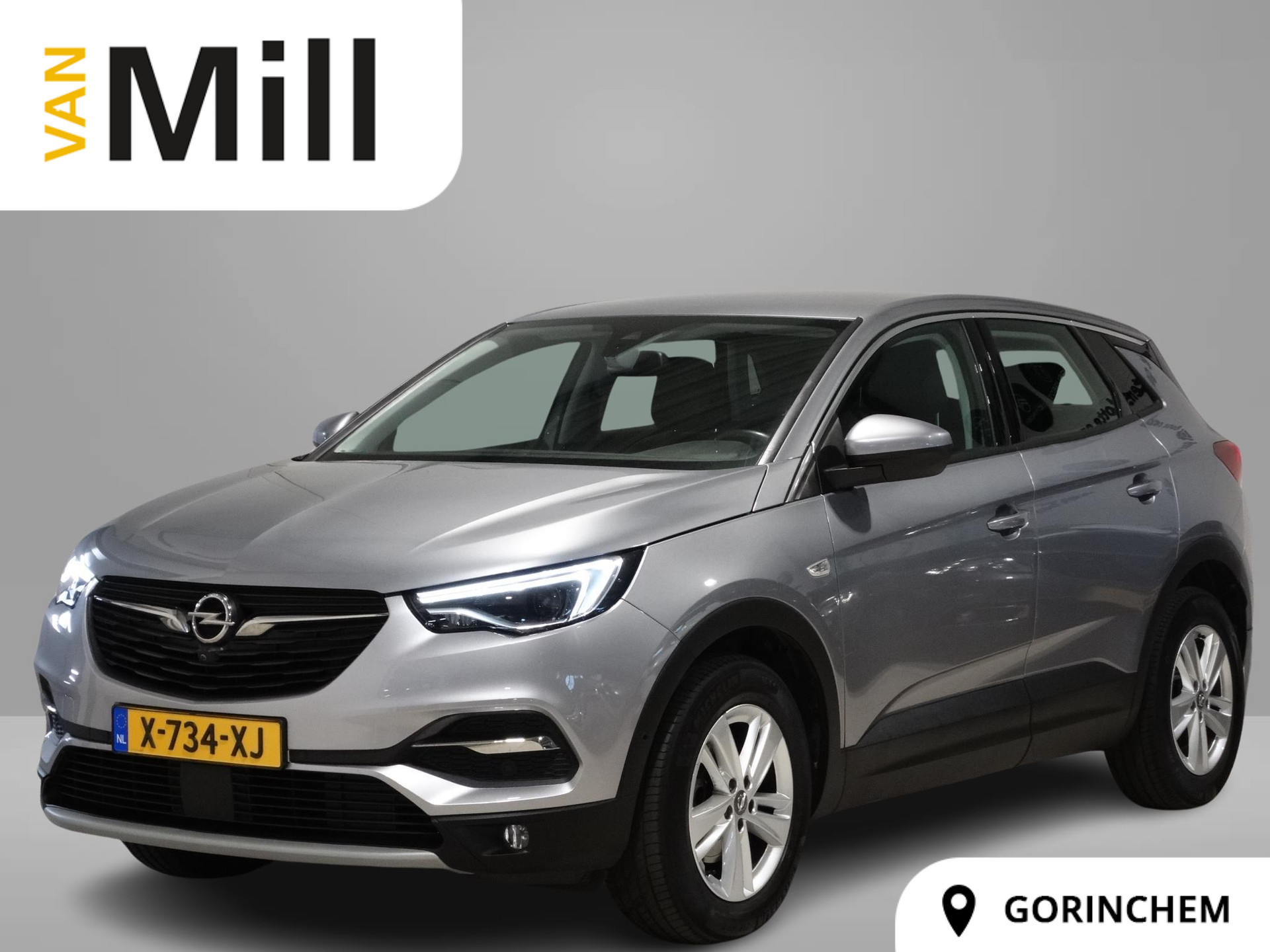 Opel Grandland X 1.2 Turbo Elegance+ |360° CAMERA|AGR-COMFORT STOEL|FULL LED|NAVI PRO 8"|ISOFIX|CLIMATE CONTROL|DODEHOEK WAARSCHUWING|OPEL CONNECT| bij viaBOVAG.nl