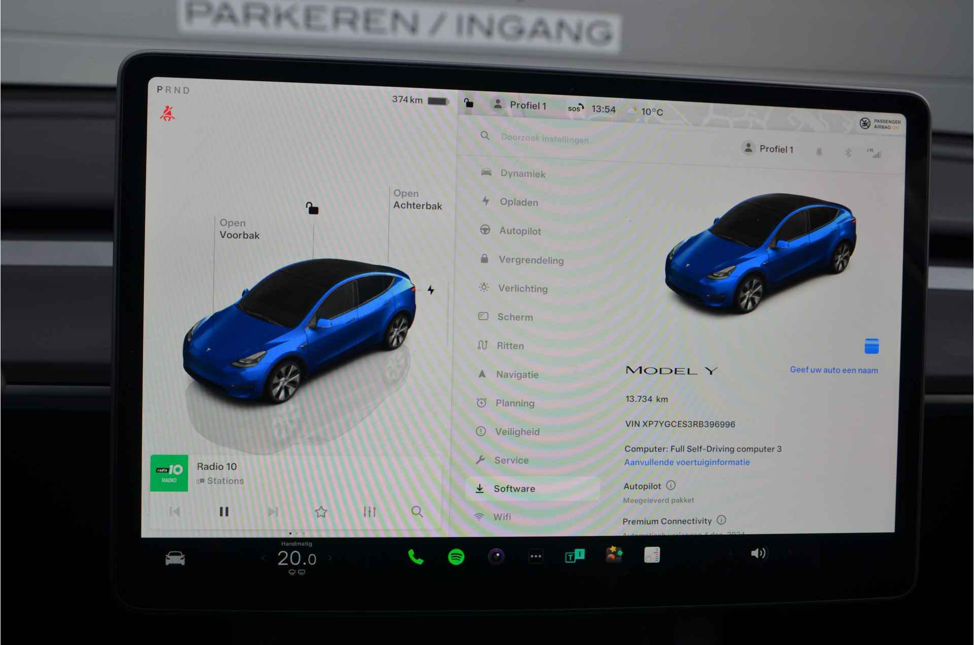 Tesla Model Y RWD 58 kWh LFP accu, dus 100% opladen, AutoPilot, MARGE - 21/34