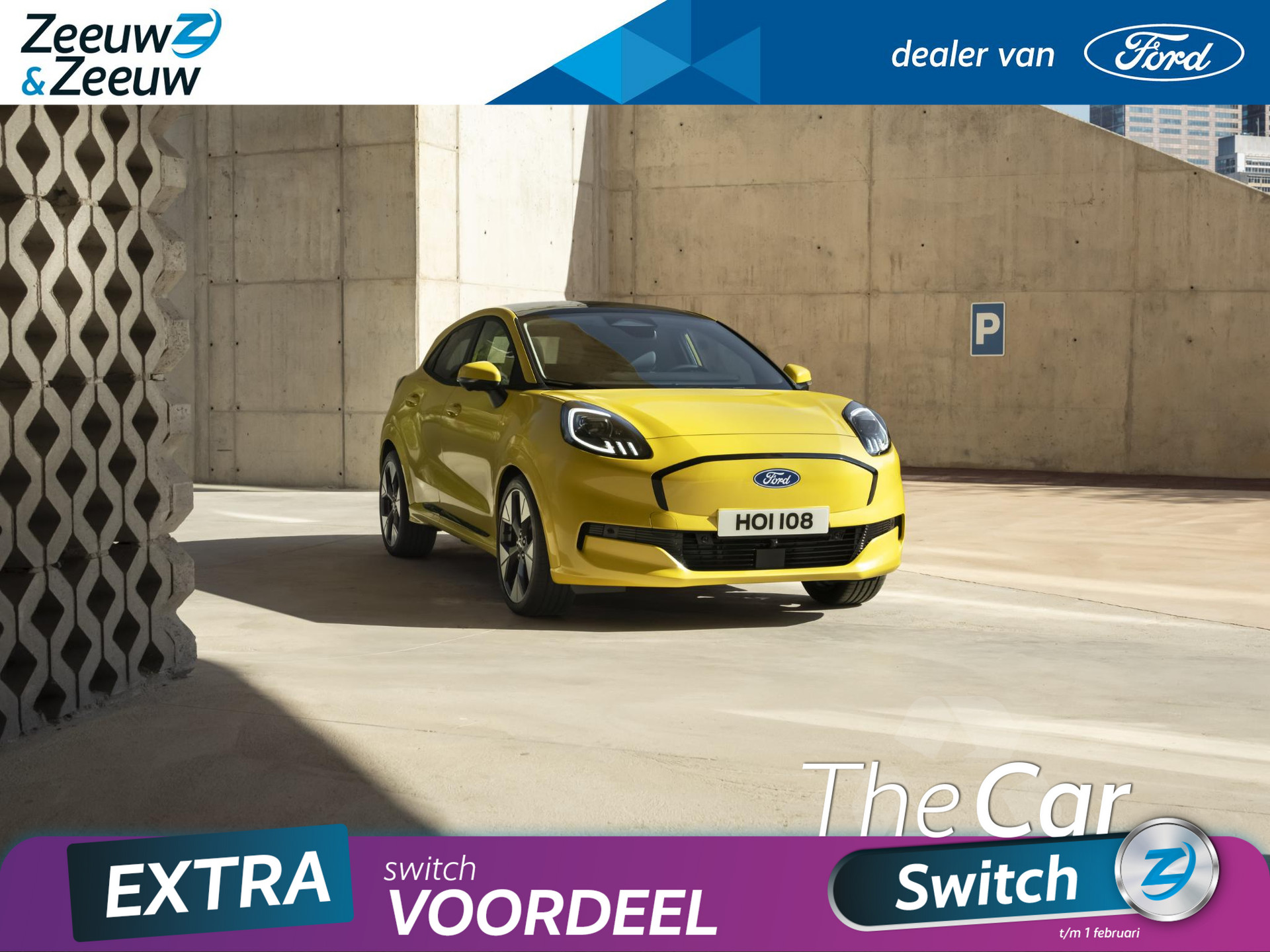 Ford Puma Gen-E Premium 44 kWh 168pk automaat | €1.000.- korting | Nieuw te bestellen