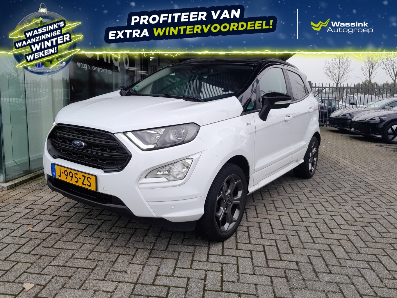 Ford Ecosport 1.0 EcoBoost 125pk ST-Line | Two Tone | All seasonbanden | Trekhaak