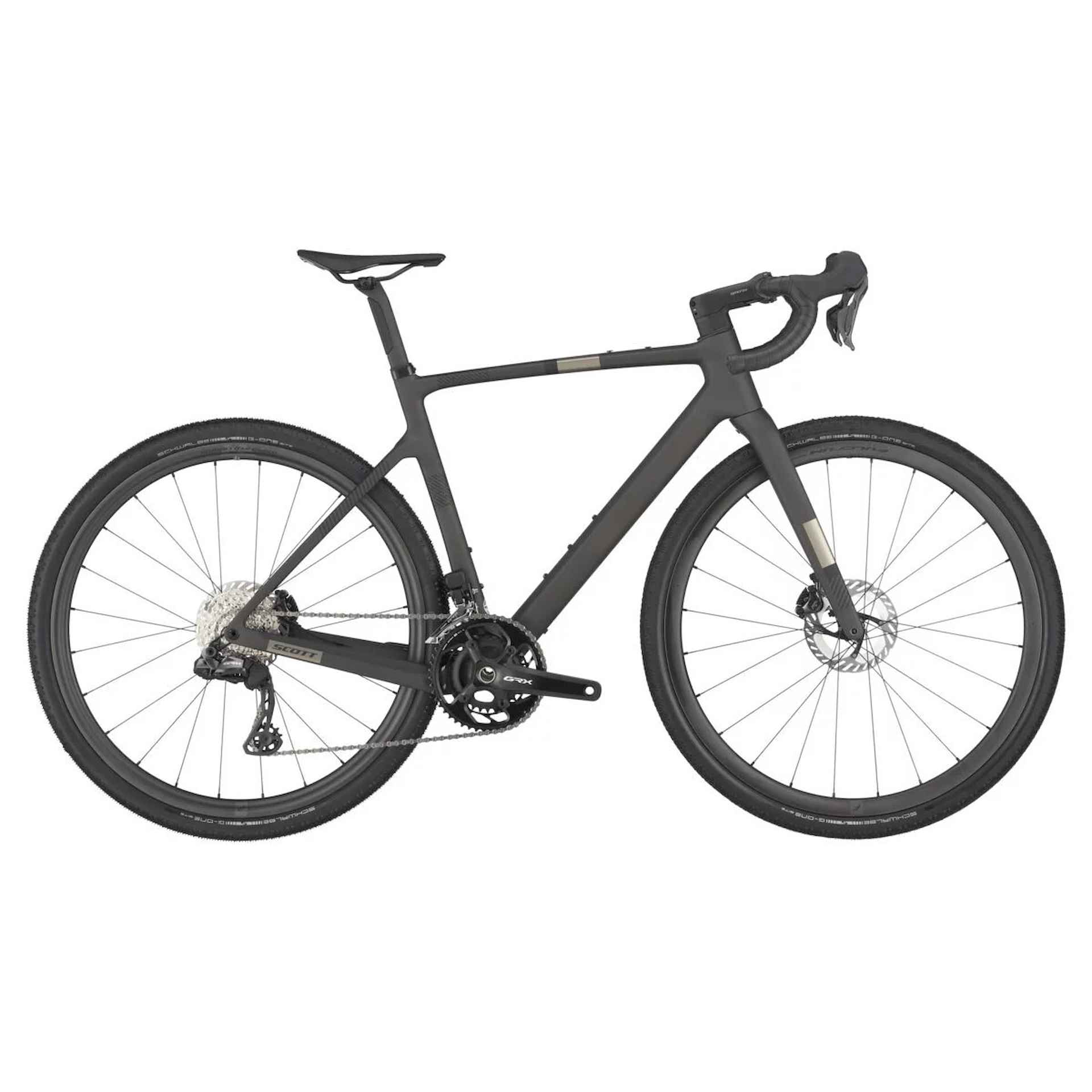 Scott Addict Gravel 10 Heren Carbon Black L 2025