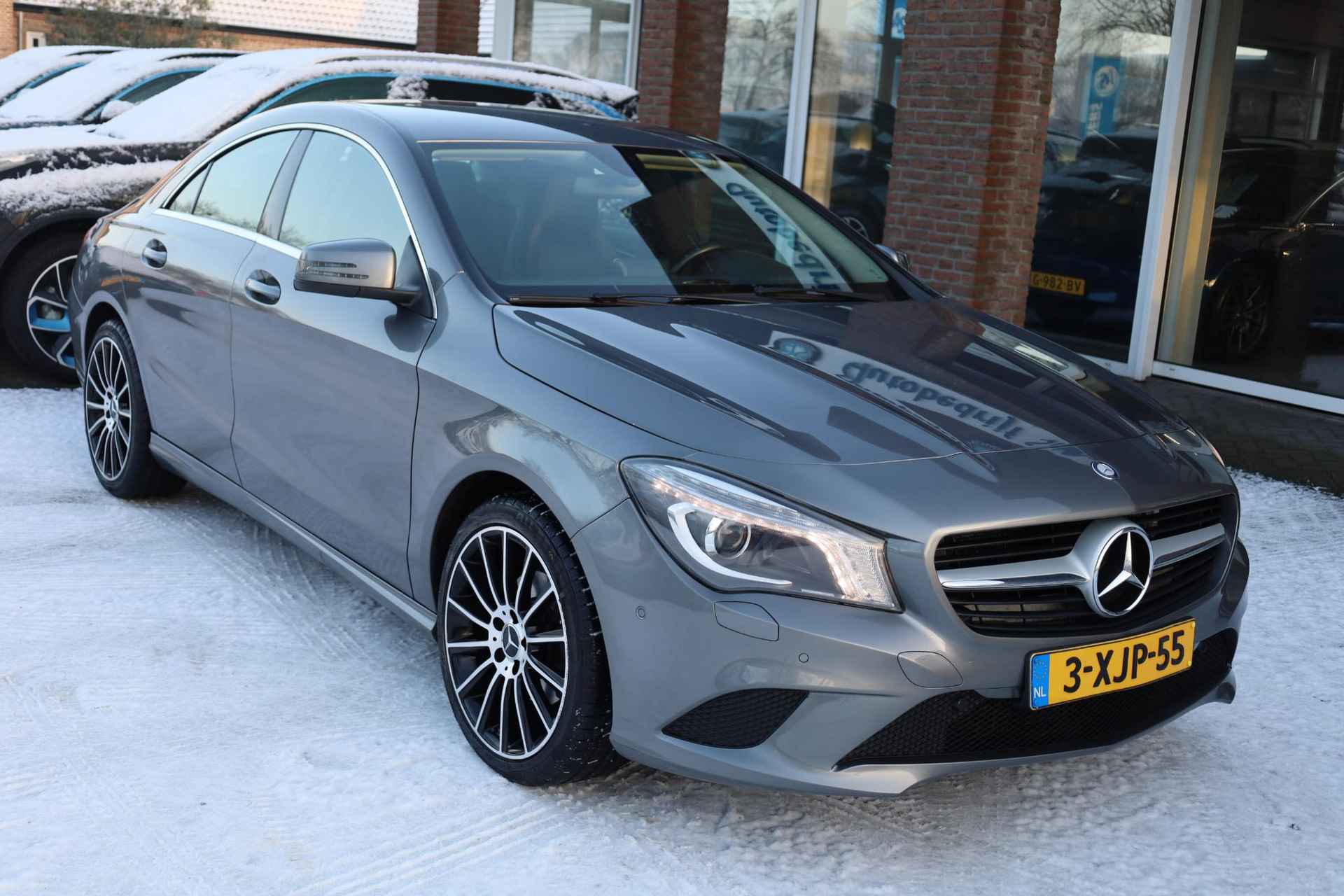 Mercedes-Benz CLA-klasse 180 CDI Ambition STOELVERW. NAVI 2xPDC CRUISE HALFLEER 18"LMV FLIPPERS BI-XENON CLIMA NAP - 5/49