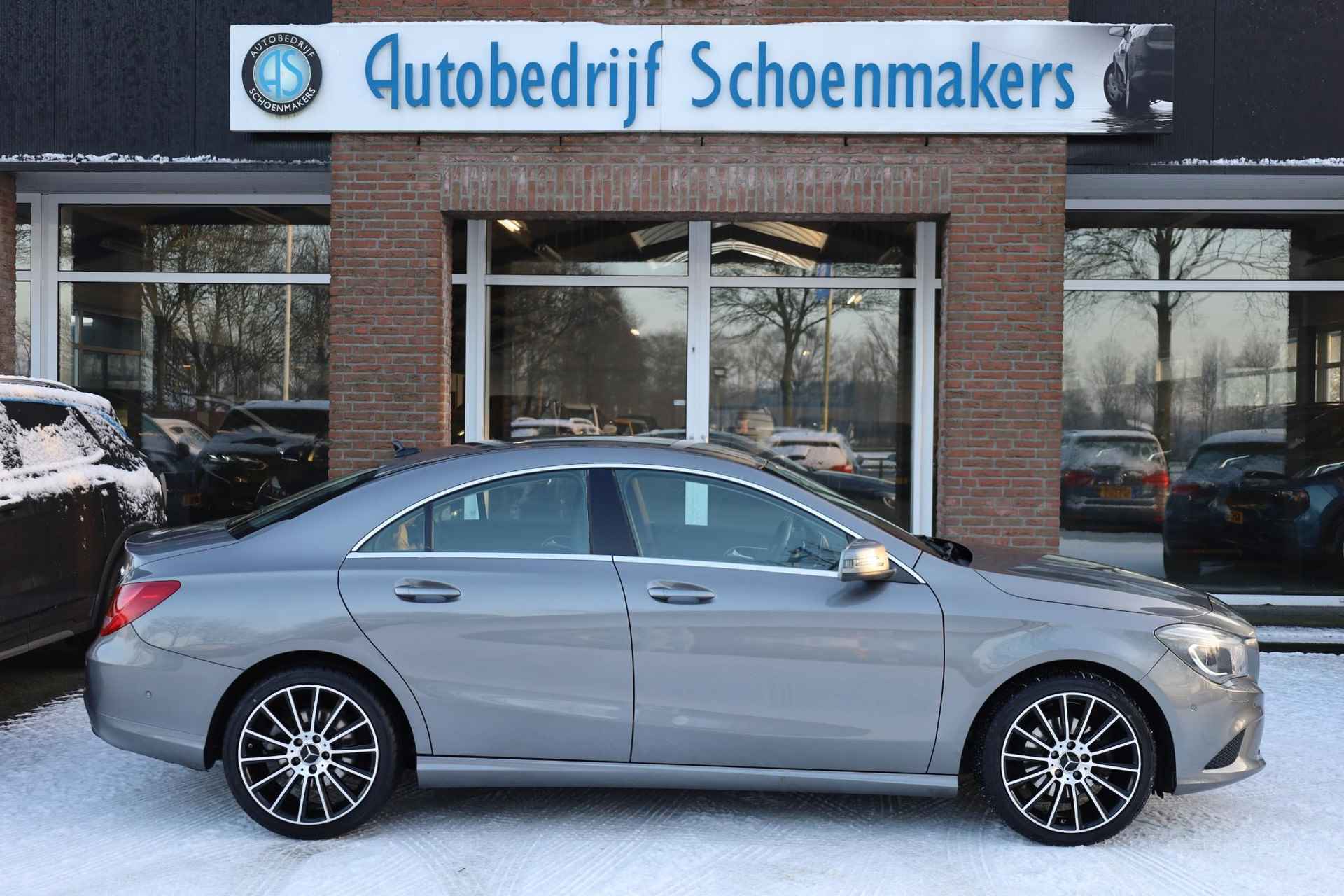 Mercedes-Benz CLA-klasse 180 CDI Ambition STOELVERW. NAVI 2xPDC CRUISE HALFLEER 18"LMV FLIPPERS BI-XENON CLIMA NAP - 48/49