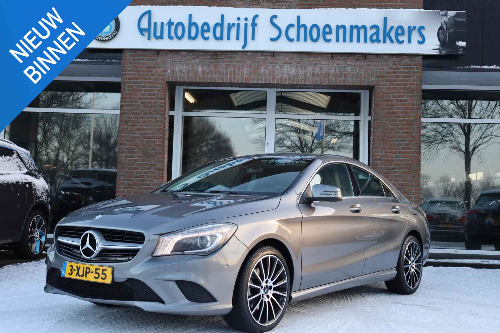 Mercedes-Benz CLA-klasse 180 CDI Ambition STOELVERW. NAVI 2xPDC CRUISE HALFLEER 18"LMV FLIPPERS BI-XENON CLIMA NAP - 49/49