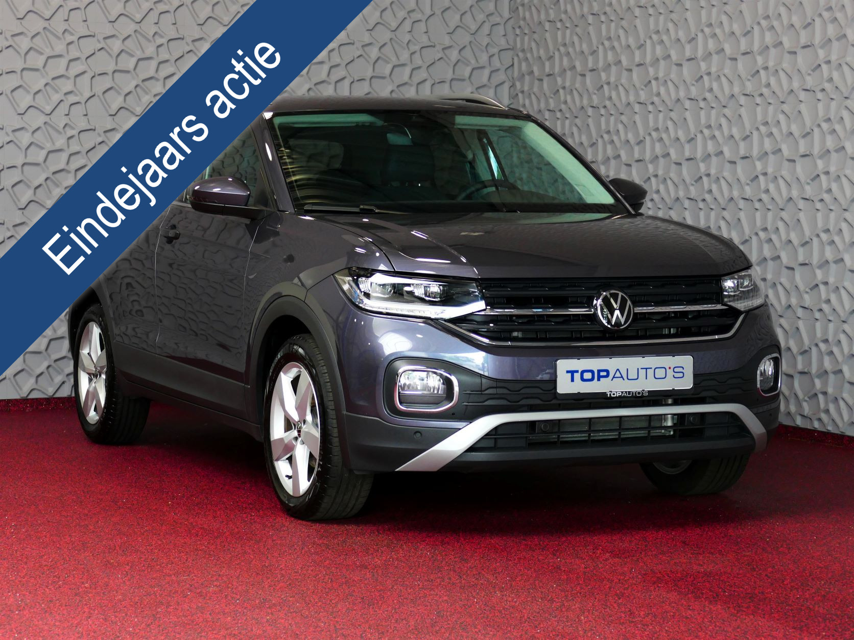 Volkswagen T-Cross 1.5 TSI 150PK STYLE PLUS LMV NAVI VIR.COCKPIT LED CARPLAY CAMERA STOELVERW. ADAP.CRUIS DAB 12/2023 70 BIJNA NIEUWE VOLKSWAGEN'S UIT VOORRAAD LEVERBAAR