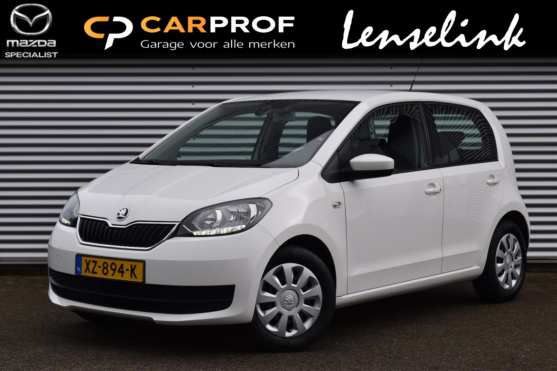 Skoda Citigo 1.0 5drs Greentech Ambition | Incl. BOVAG garantie | Airco | Cruise Control | Bluetooth | Elek ramen | Incl. BOVAG garantie, onderhoudsbeurt etc