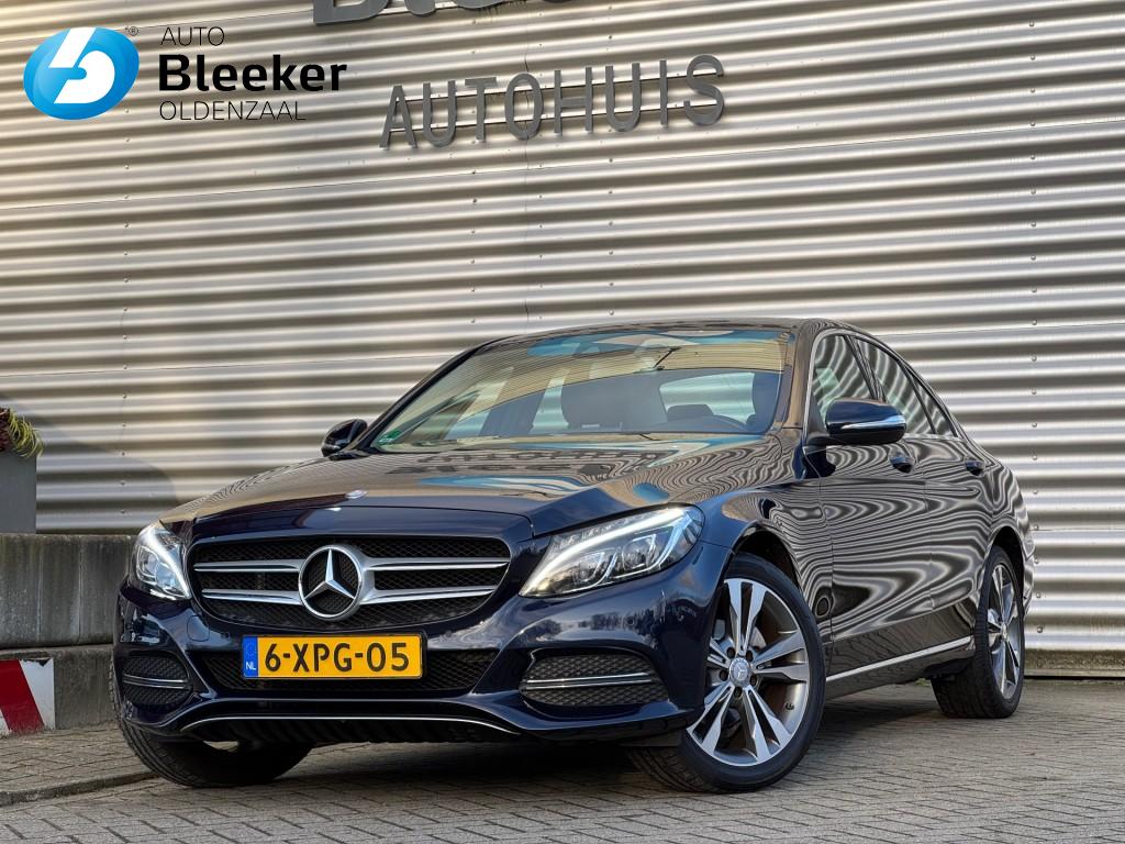 MERCEDES-BENZ C-klasse 180 Edition NAP LED Clima Leder Navi Parksensor