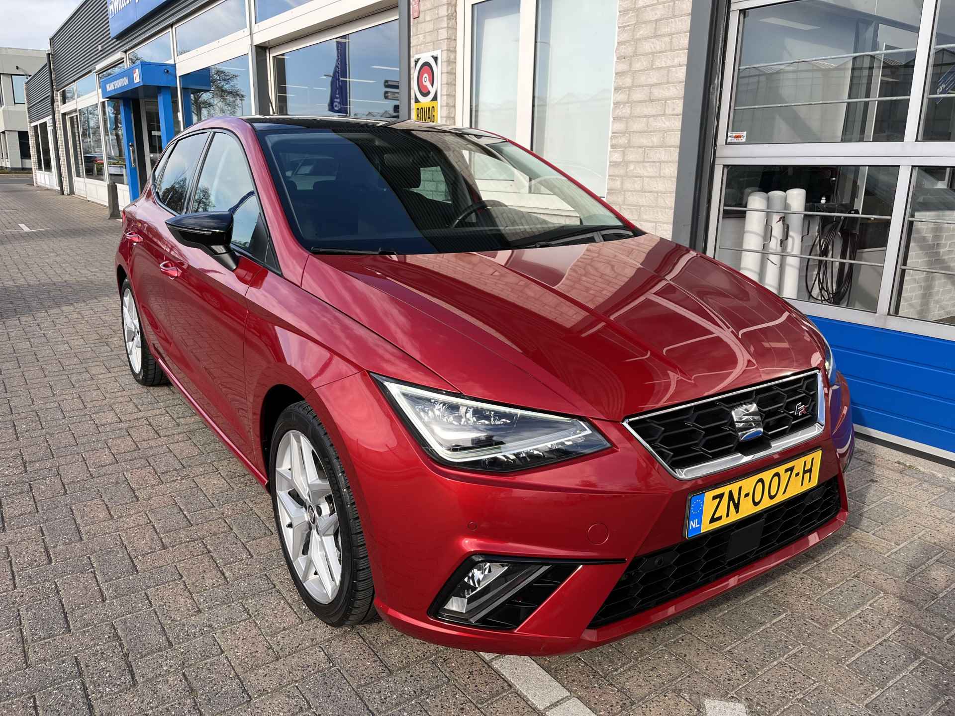 SEAT Ibiza 1.0 TSI FR / AUTOMAAT/ PANO/ BEATS AUDIO/ TREKHAAK/ PARK. SENSOREN/ LED/ KEYLESS/ ADAPT. CRUISE/ APP CONNECT/ NAVI/ CLIMA - 38/41