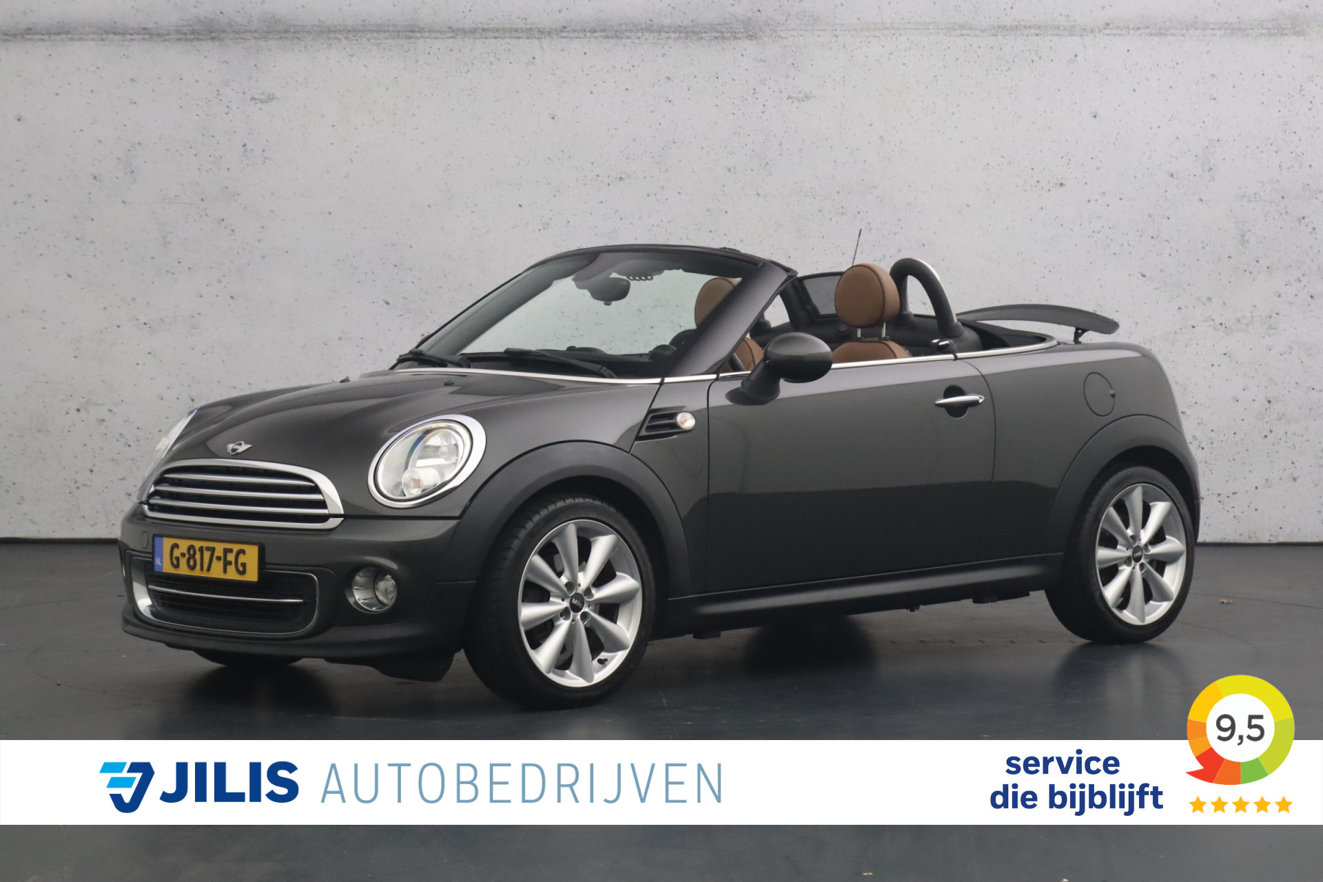 MINI Roadster 1.6 Cooper | Cabrio | Elektrisch bedienbare kap | Parkeersensoren | Verwarmde stoelen | Lederen bekleding