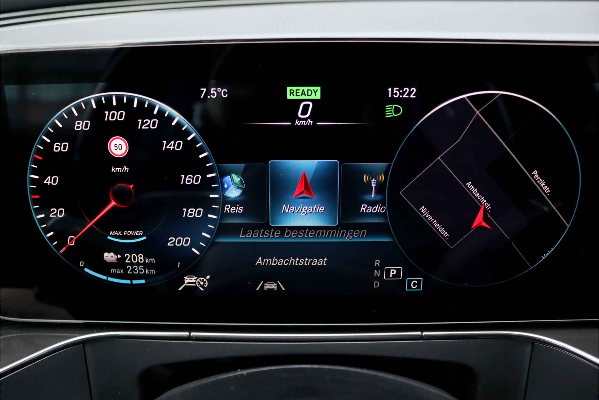 Mercedes-Benz EQC 400 4-MATIC Business Solution 80 kWh, 49.000,- Ex BTW, Schuifdak, Distronic+, Massage, Leder, Keyless Go, Stoelverwarming-/ventilatie, Camera, Voorklimatisering, AIR-Balance, Etc. - 33/45