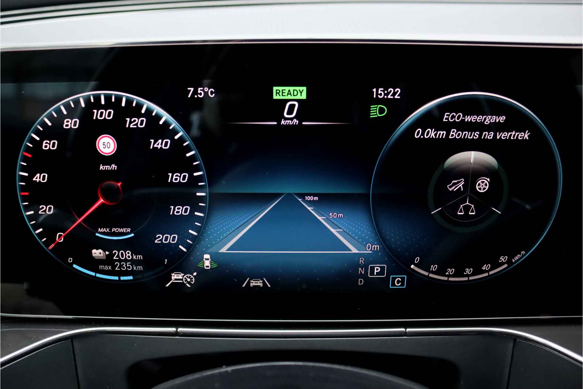 Mercedes-Benz EQC 400 4-MATIC Business Solution 80 kWh, 49.000,- Ex BTW, Schuifdak, Distronic+, Massage, Leder, Keyless Go, Stoelverwarming-/ventilatie, Camera, Voorklimatisering, AIR-Balance, Etc. - 35/45