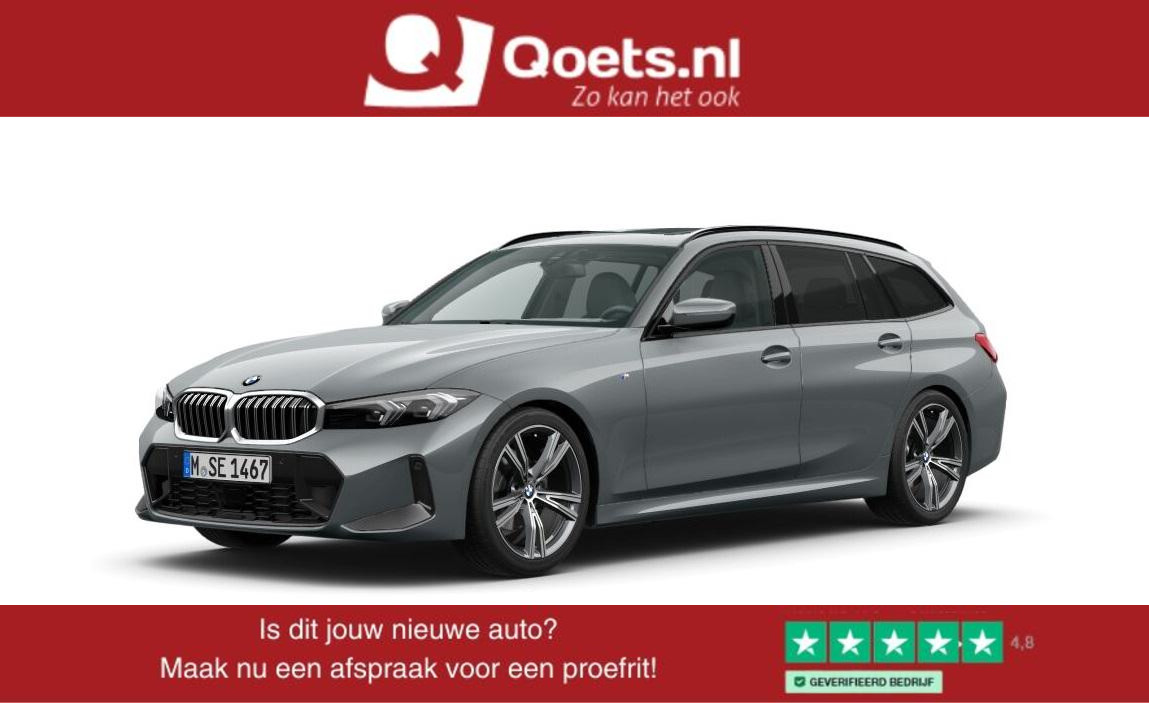 BMW 3-serie Touring 330i M Sport - Trekhaak - Panoramadak - Sportstoelen - Elektrisch verwarmde voorstoelen - Parking Assistant - Hifi - Cruise Control - Getinte ruiten - Sportonderstel - Rugleuning breedte Verstelbaar -