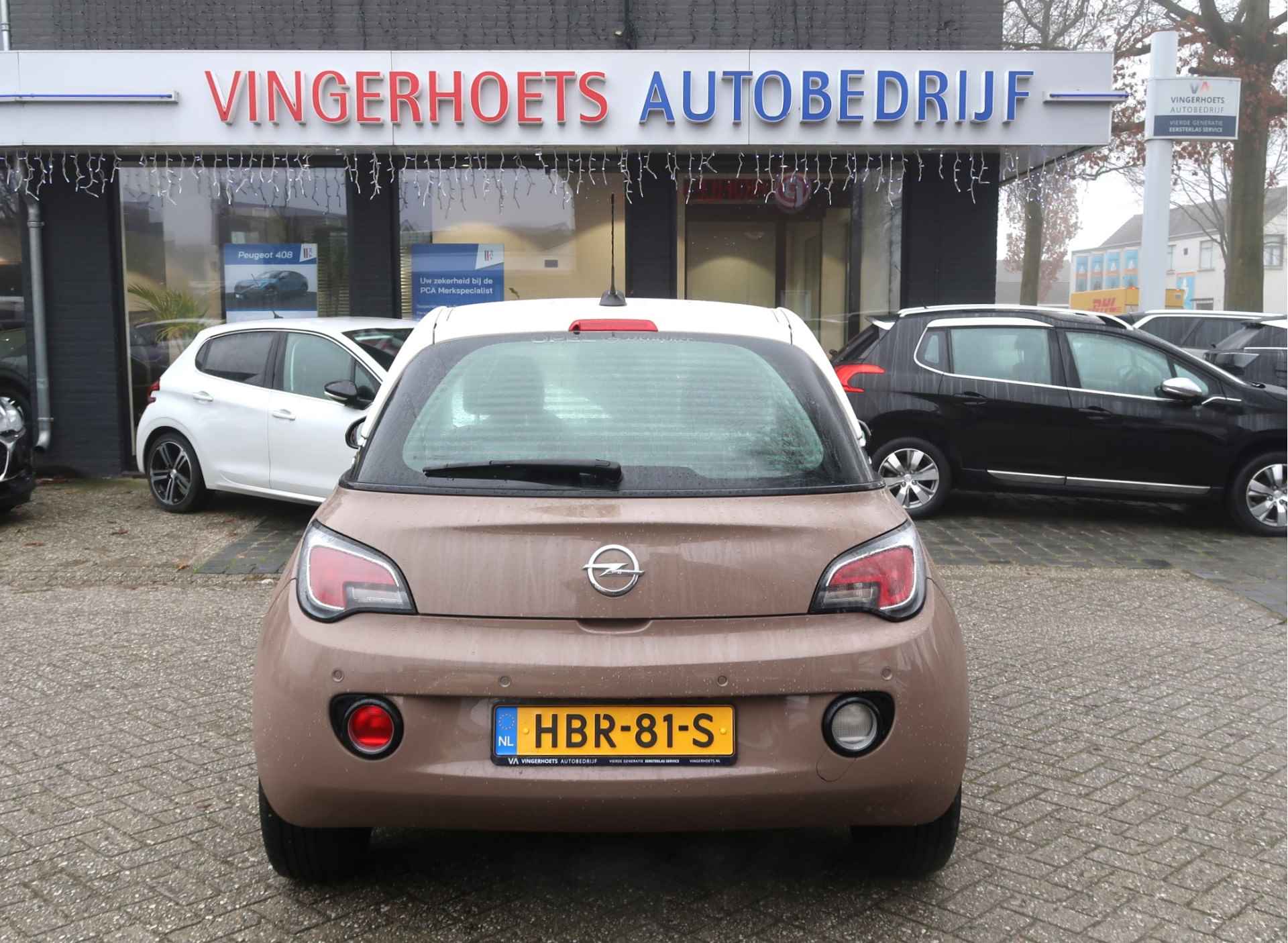 Opel ADAM 1.2 Benzine 70 Pk 4-Cilinder. Airco * 1/2 Leder Interieur * Cruise Control * BleuTooth *  Mirror Screen Telefoon Koppeling * Bi-Colour * Vingerhoets; Vierde Generatie Eersteklas Service ! - 5/42