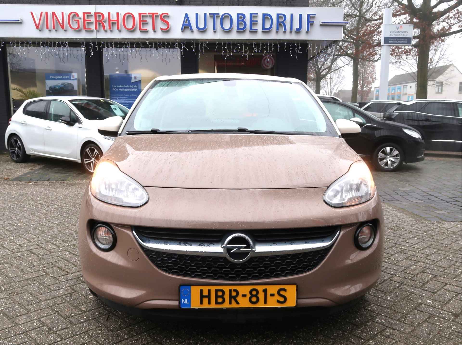 Opel ADAM 1.2 Benzine 70 Pk 4-Cilinder. Airco * 1/2 Leder Interieur * Cruise Control * BleuTooth *  Mirror Screen Telefoon Koppeling * Bi-Colour * Vingerhoets; Vierde Generatie Eersteklas Service ! - 7/42