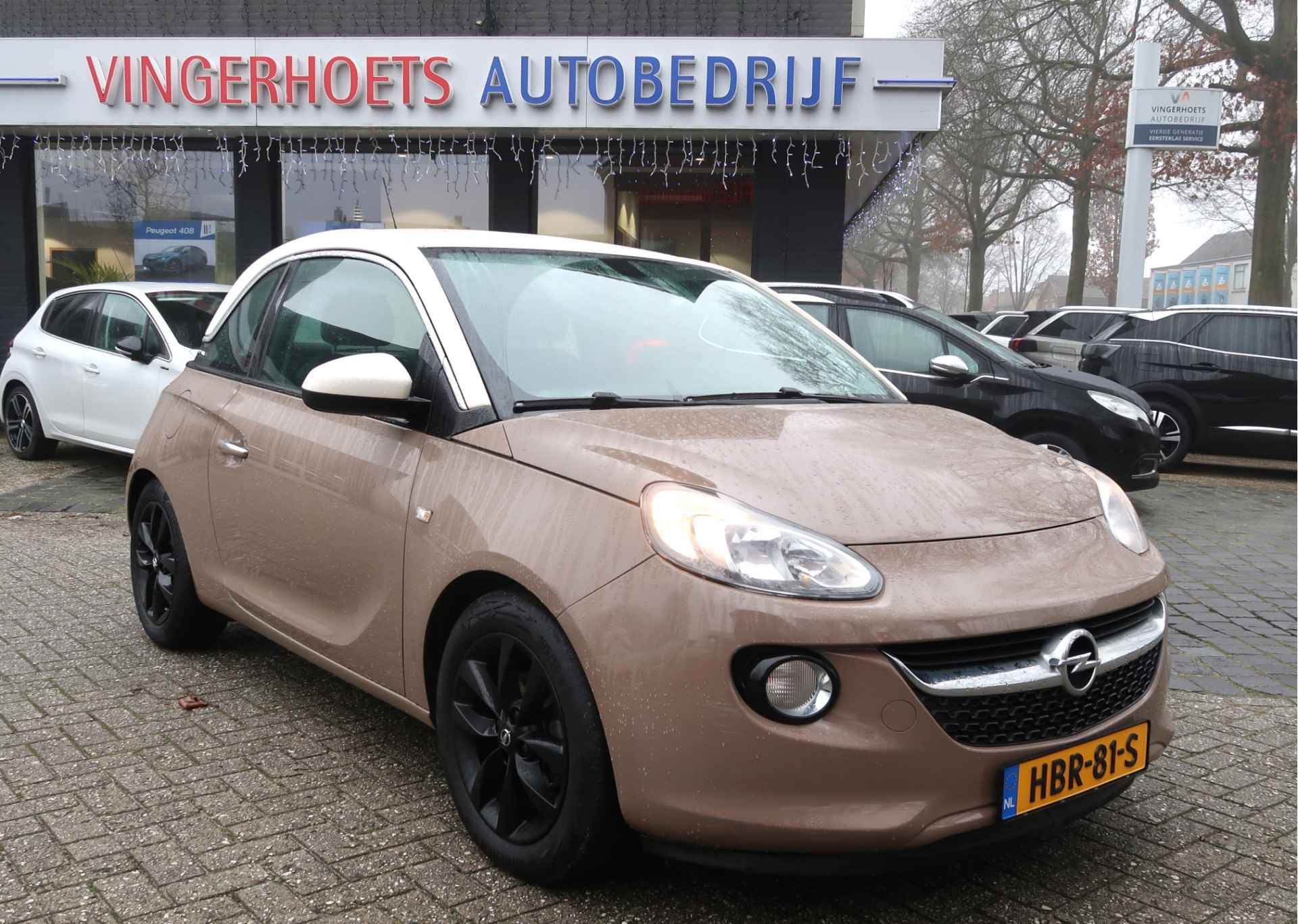 Opel ADAM 1.2 Benzine 70 Pk 4-Cilinder. Airco * 1/2 Leder Interieur * Cruise Control * BleuTooth *  Mirror Screen Telefoon Koppeling * Bi-Colour * Vingerhoets; Vierde Generatie Eersteklas Service ! - 8/42