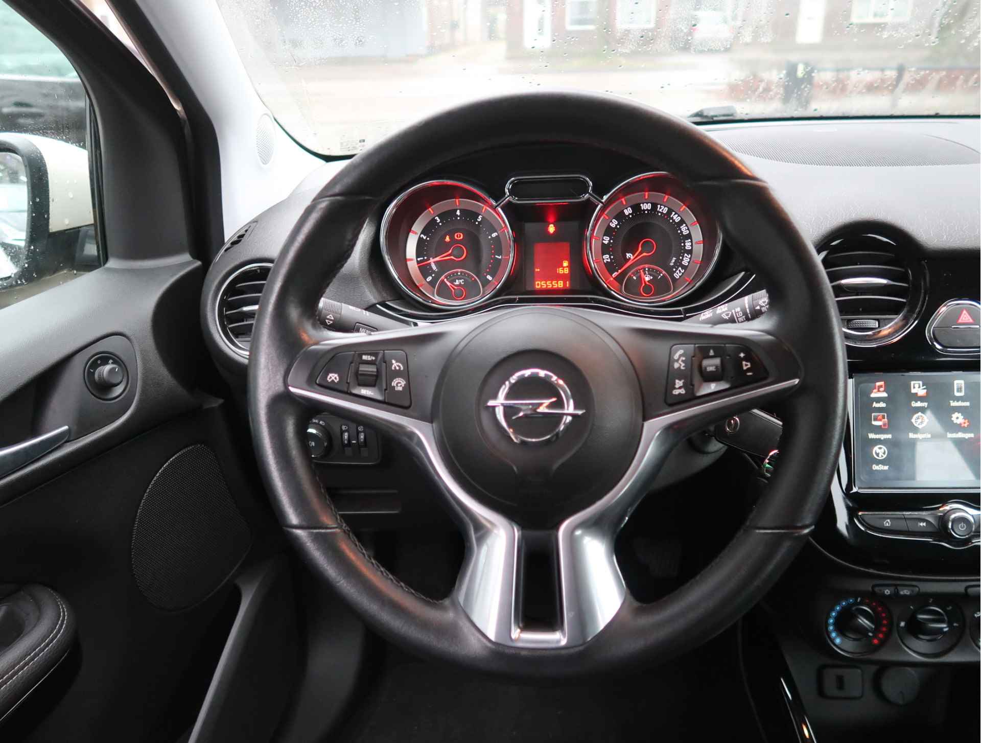 Opel ADAM 1.2 Benzine 70 Pk 4-Cilinder. Airco * 1/2 Leder Interieur * Cruise Control * BleuTooth *  Mirror Screen Telefoon Koppeling * Bi-Colour * Vingerhoets; Vierde Generatie Eersteklas Service ! - 16/42