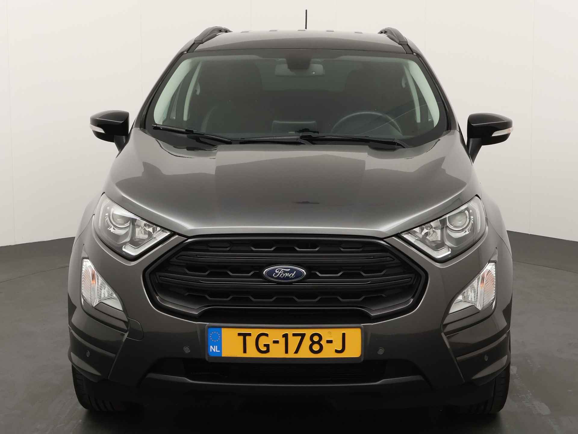 Ford EcoSport 1.0 EcoBoost 125PK ST-Line | Half leder | Navigatie | Clima | BLIS | Camera | ISOFIX | - 8/21