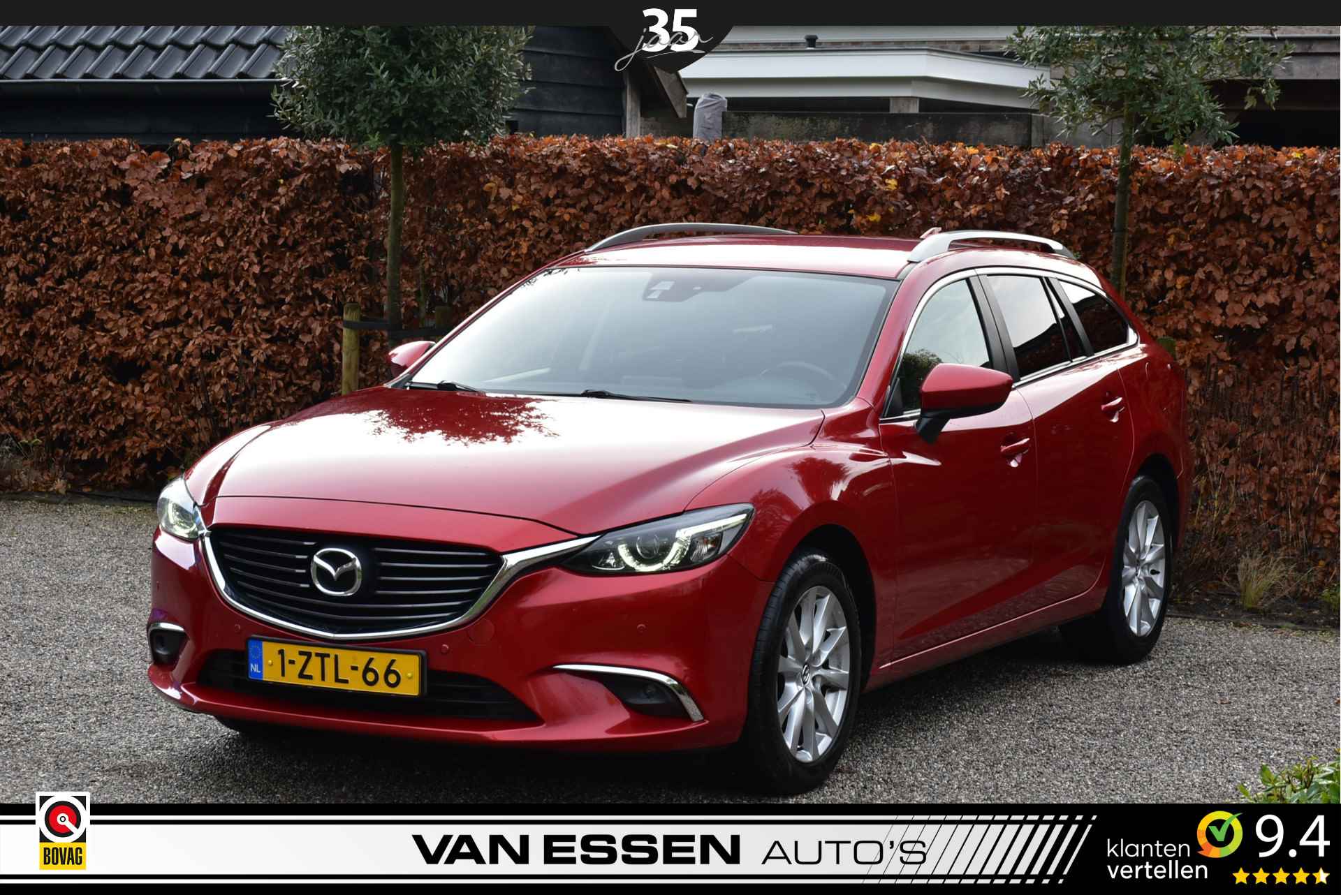 Mazda 6 Sportbreak 2.2D SkyActiv-D 150 Skylease+ Navi Airco Stoelverw. APK tot 08-2025! NAP! - 7/33