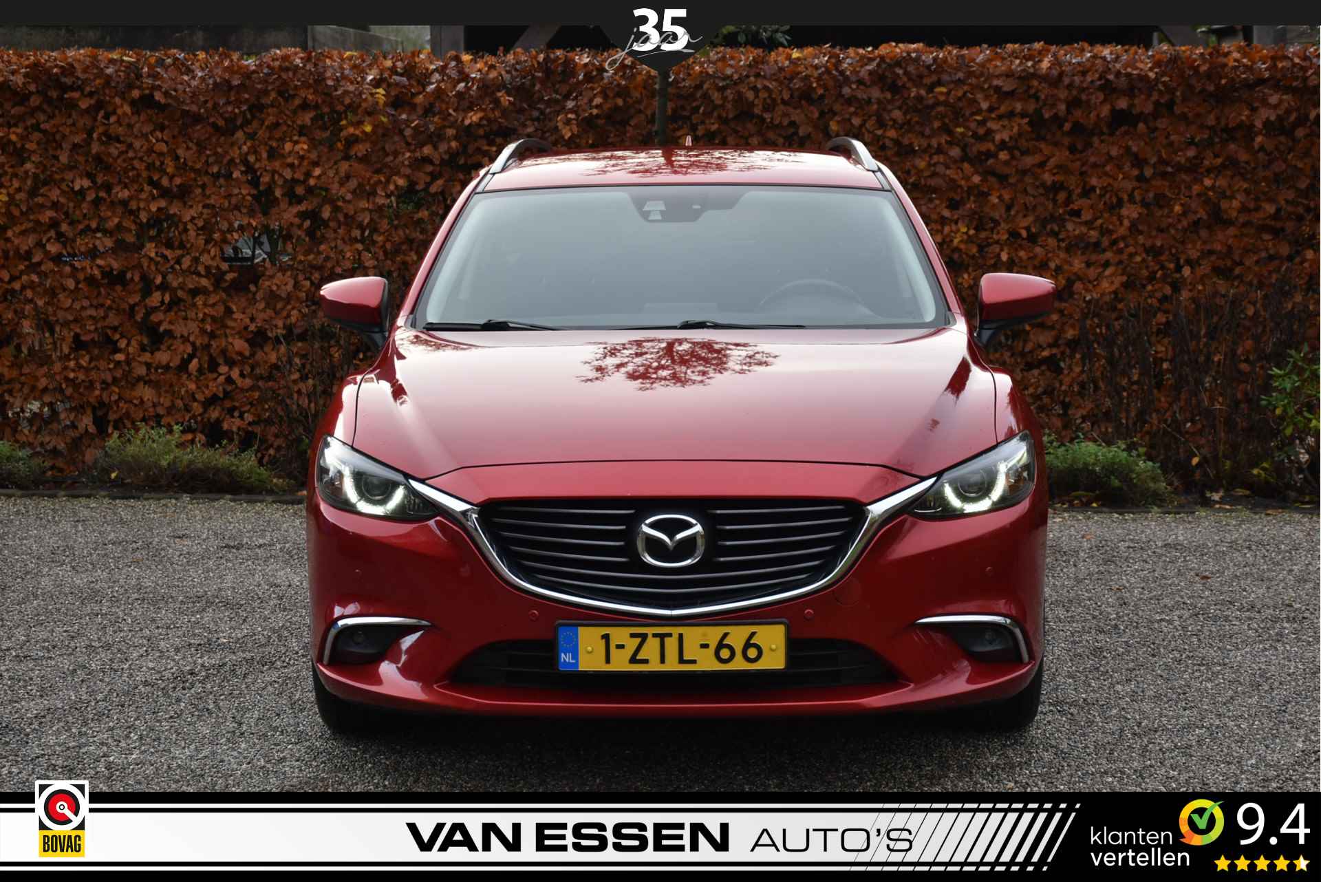 Mazda 6 Sportbreak 2.2D SkyActiv-D 150 Skylease+ Navi Airco Stoelverw. APK tot 08-2025! NAP! - 8/33