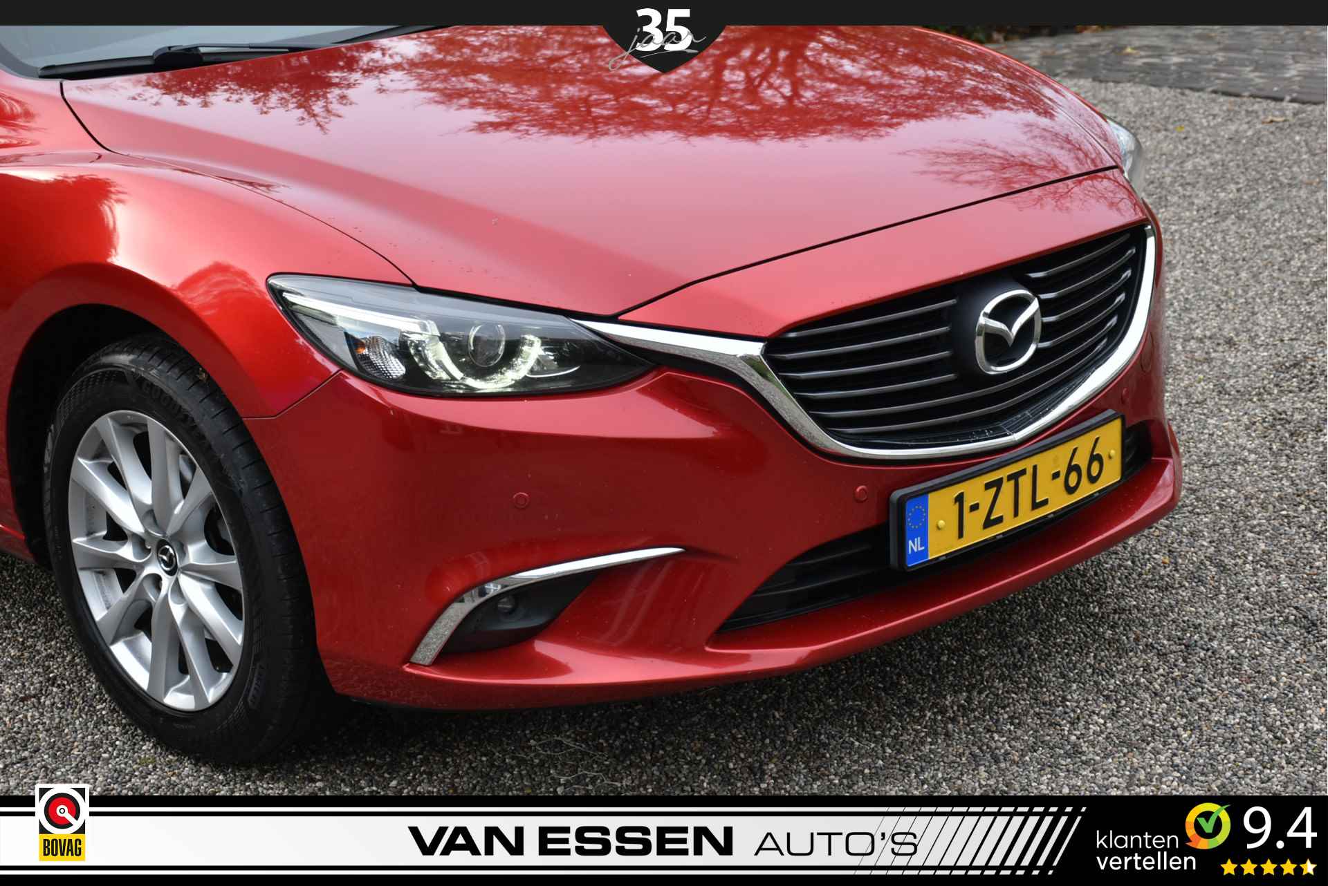 Mazda 6 Sportbreak 2.2D SkyActiv-D 150 Skylease+ Navi Airco Stoelverw. APK tot 08-2025! NAP! - 12/33