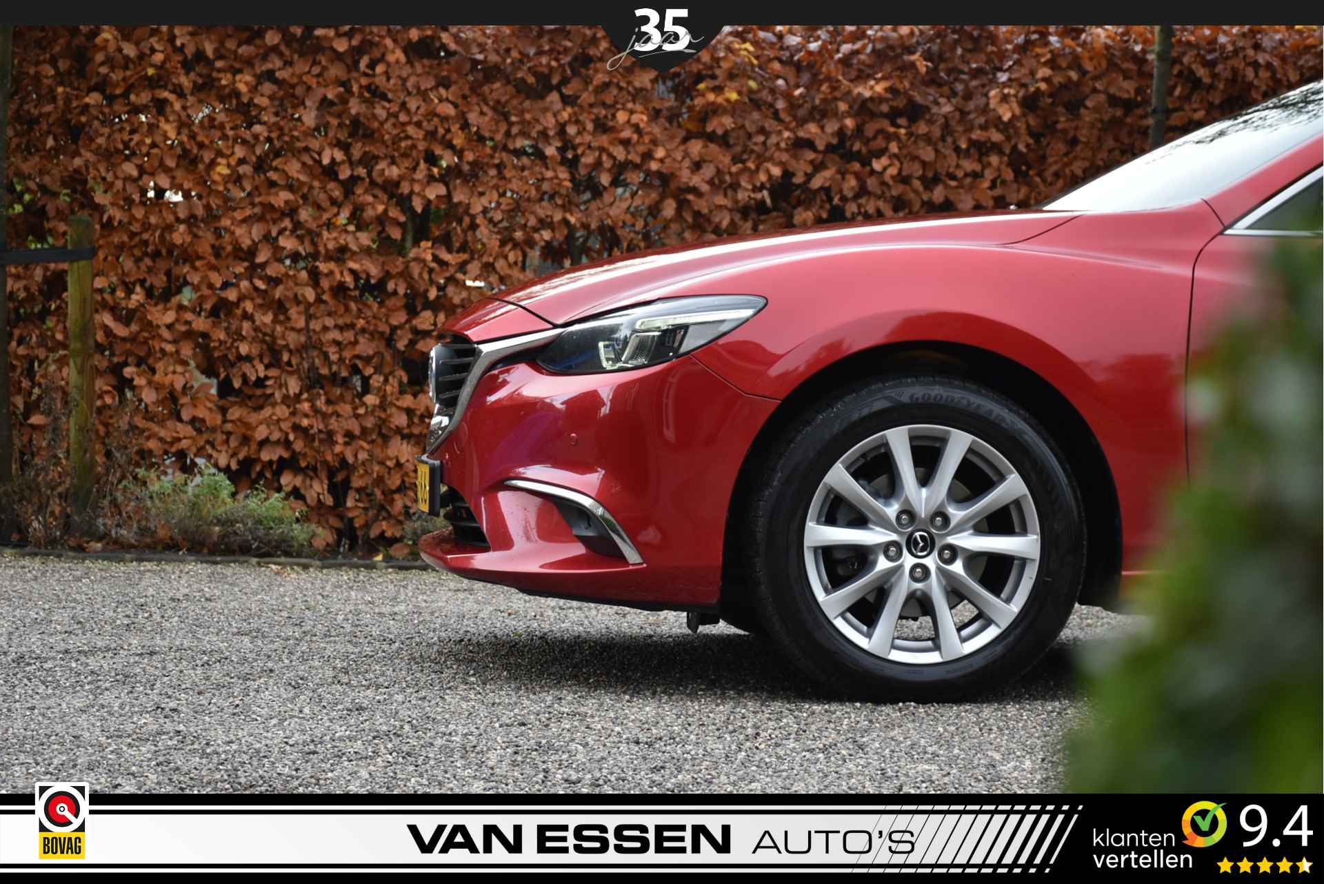 Mazda 6 Sportbreak 2.2D SkyActiv-D 150 Skylease+ Navi Airco Stoelverw. APK tot 08-2025! NAP! - 13/33