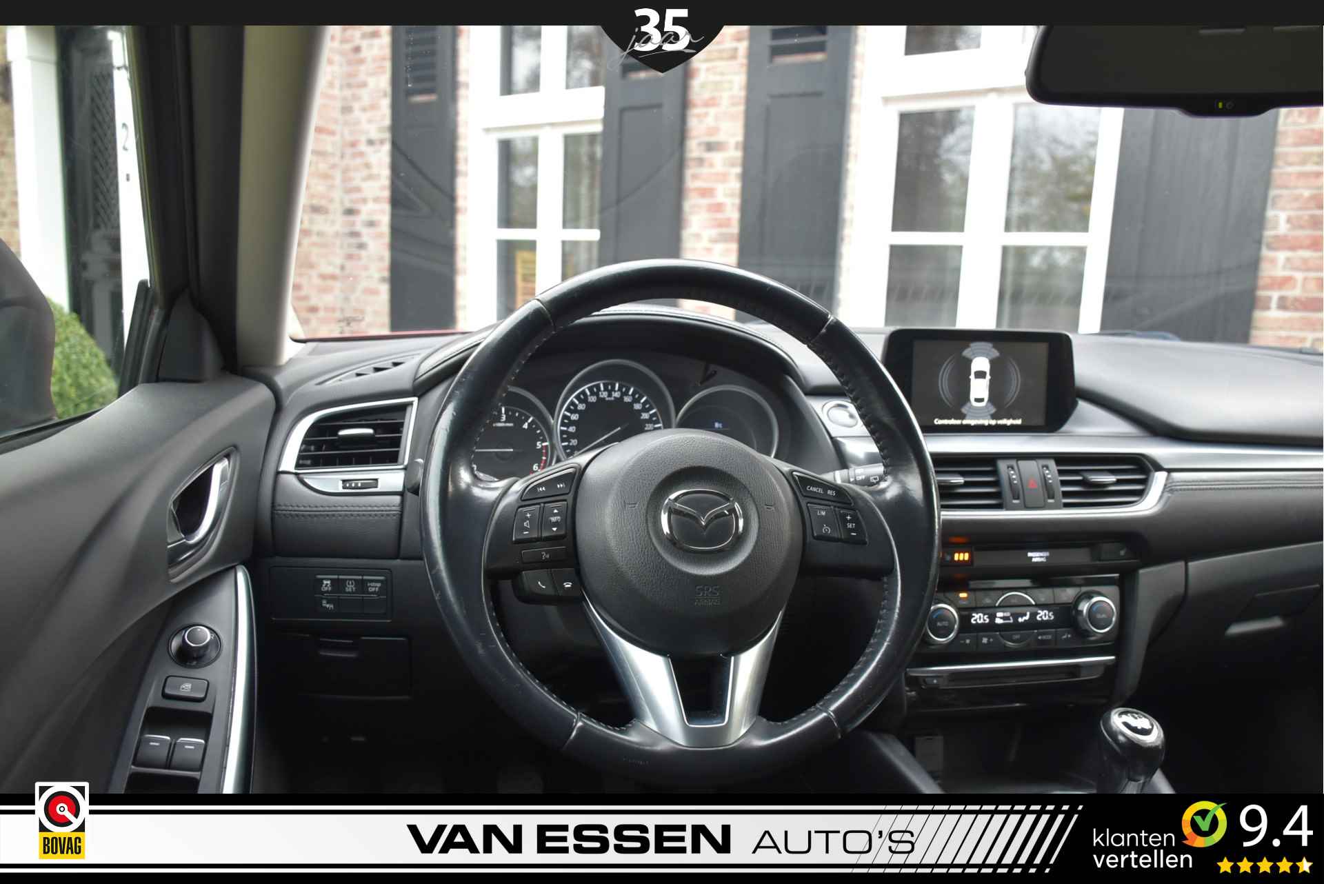 Mazda 6 Sportbreak 2.2D SkyActiv-D 150 Skylease+ Navi Airco Stoelverw. APK tot 08-2025! NAP! - 20/33