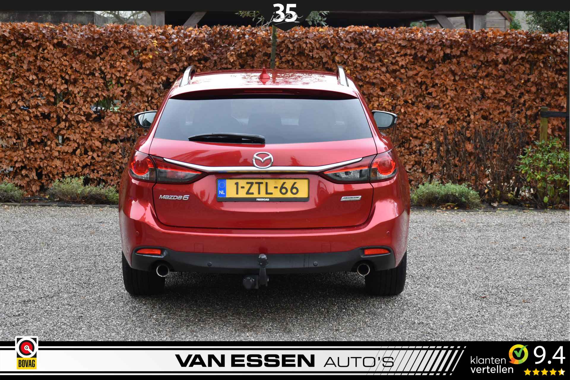 Mazda 6 Sportbreak 2.2D SkyActiv-D 150 Skylease+ Navi Airco Stoelverw. APK tot 08-2025! NAP! - 30/33