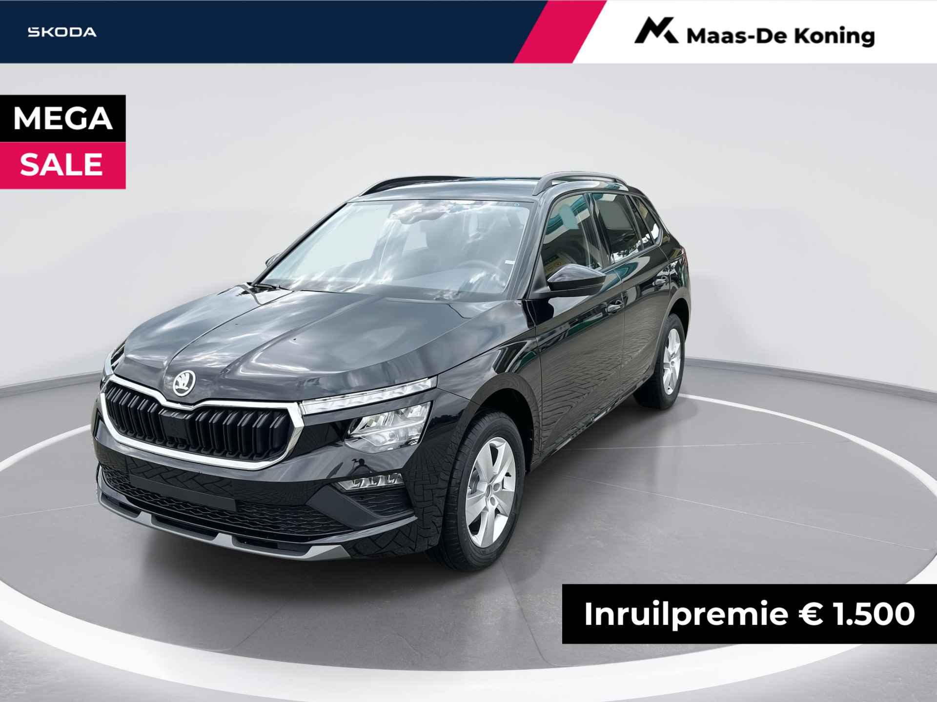 Škoda Kamiq Selection 1.0 TSI 85 kW / 115 PK SUV 6 versn. Hand | Black magic | wegklapbare trekhaak | Private lease deal €395,- |