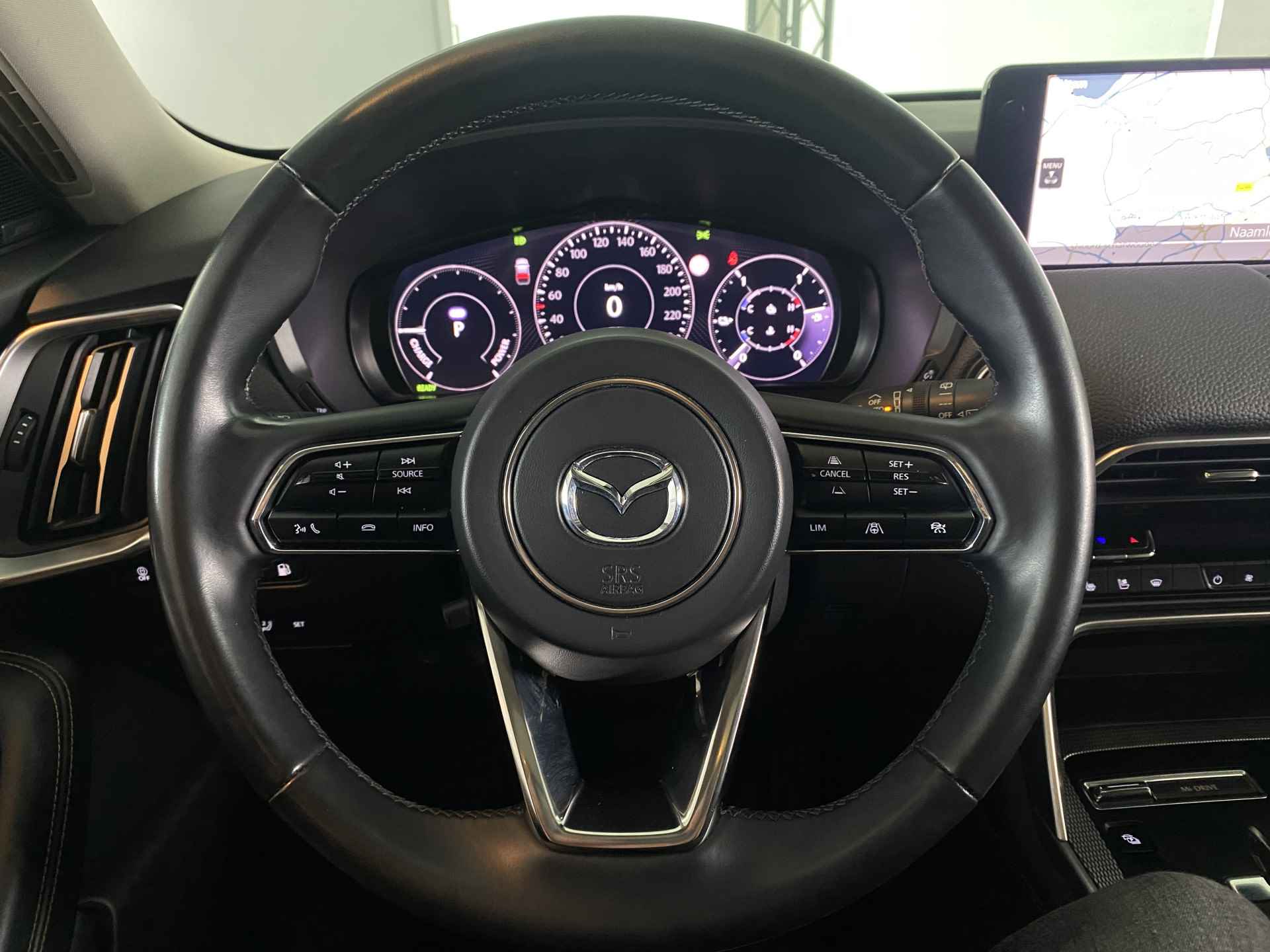Mazda CX-60 2.5 e-SkyActiv PHEV Homura 327 PK | Automaat | Leder | Apple-CarPlay | Pan. dak | Camera 360 | Max 327 Pk | - 13/50