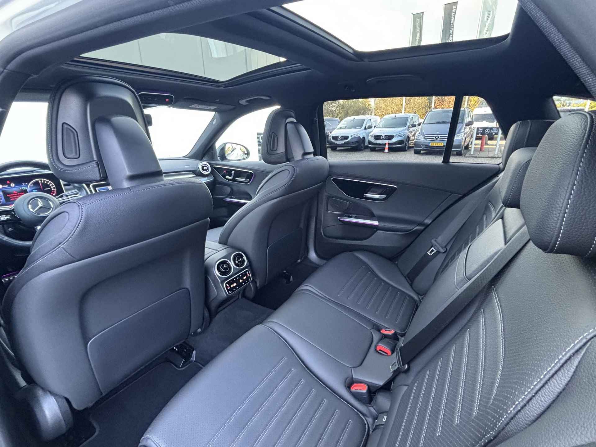 Mercedes-Benz C-klasse C 300e Estate Automaat Business Line Limited | Nightpakket | Distronic | Panoramadak | 360° Camera | Sfeerverlichting | Stoelverwarming | Keyless-Go - 14/18