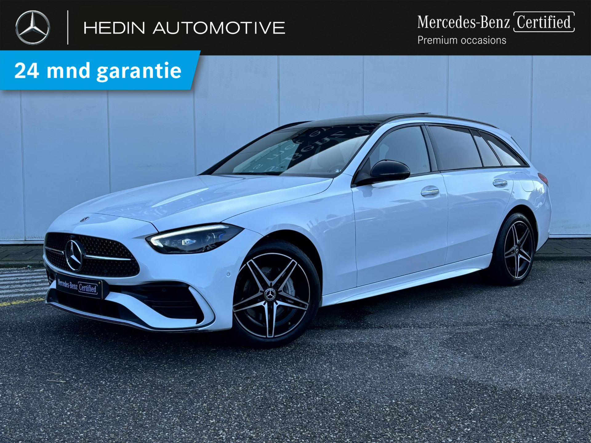 Mercedes-Benz C-klasse C 300e Estate Automaat Business Line Limited | Nightpakket | Distronic | Panoramadak | 360° Camera | Sfeerverlichting | Stoelverwarming | Keyless-Go