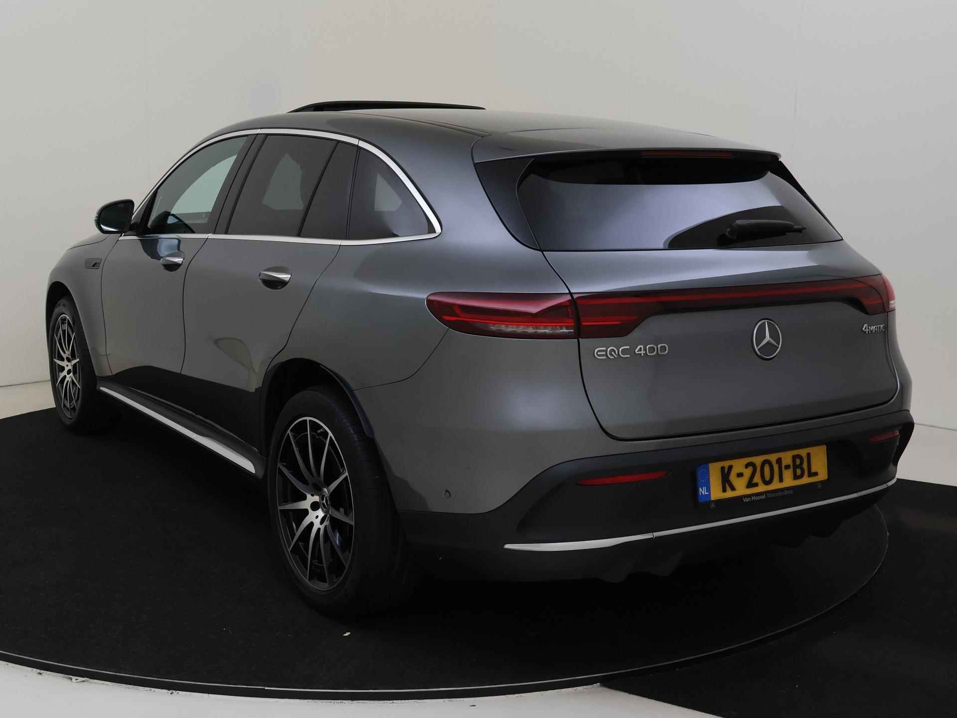 Mercedes-Benz EQC 400 4MATIC Business Solution AMG 80 kWh / Schuifdak/ Burmester/ 20 inch/ DISTRONIC/ 360 camera - 7/36