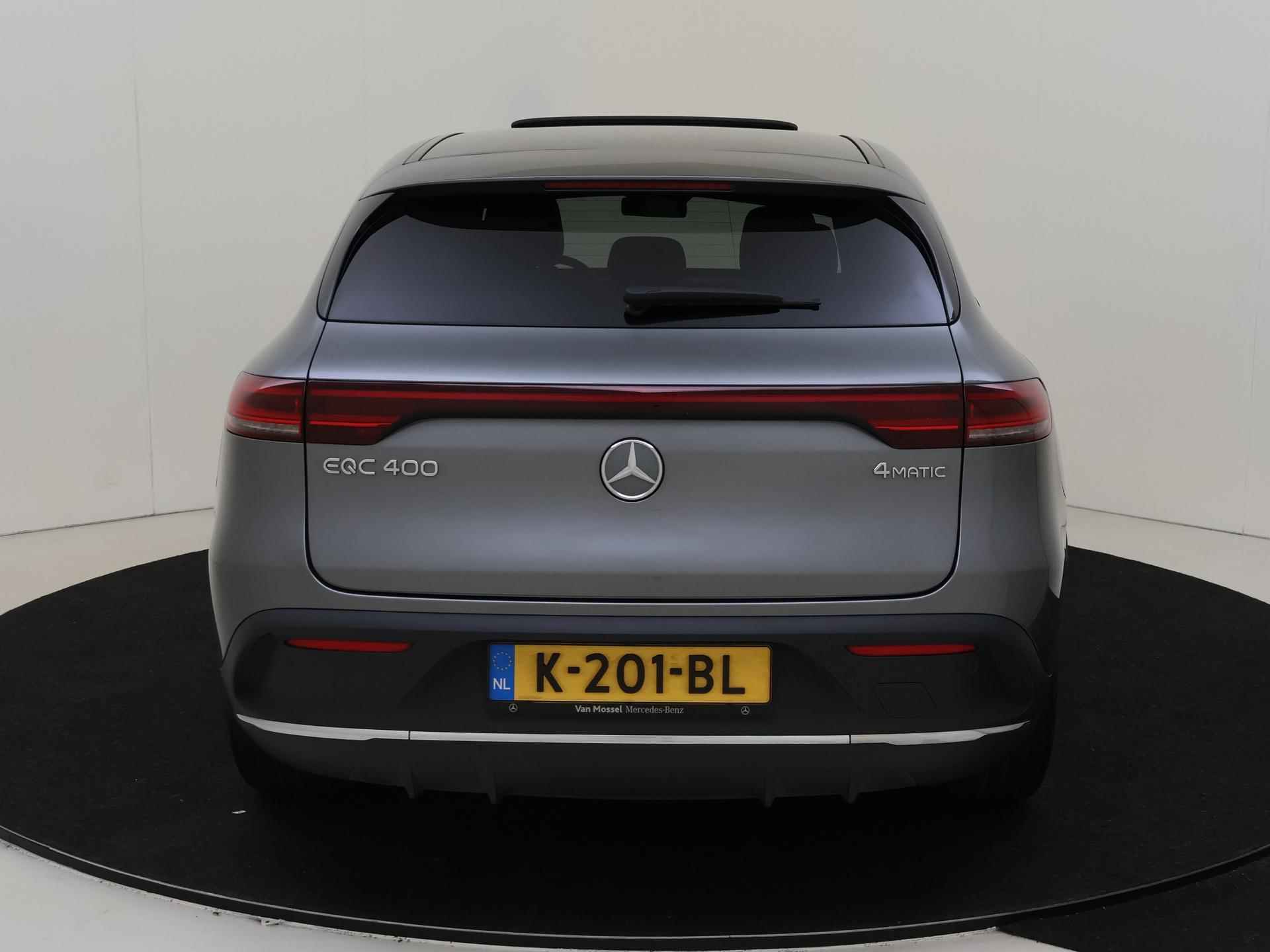 Mercedes-Benz EQC 400 4MATIC Business Solution AMG 80 kWh / Schuifdak/ Burmester/ 20 inch/ DISTRONIC/ 360 camera - 8/36