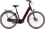 CUBE SUPREME HYBRID PRO Dames Red/black EEM 54cm EEM 2024