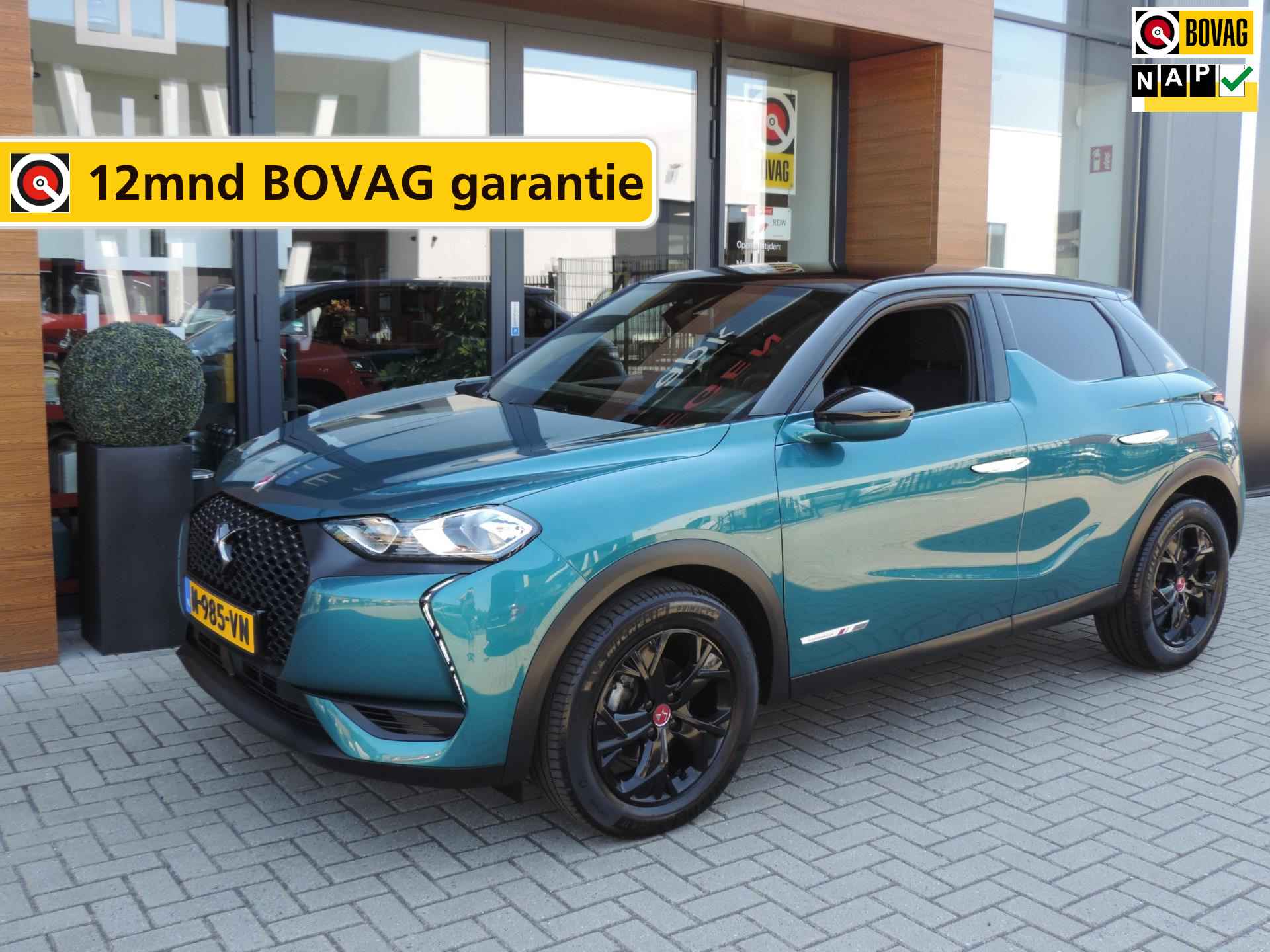 DS 3 Crossback 1.2-T Performance Line 22.000km | Cruise contr| DAB | 17” | ECC | PDC | CarPlay | Priv.glas | Virt.cockpit - 1/66