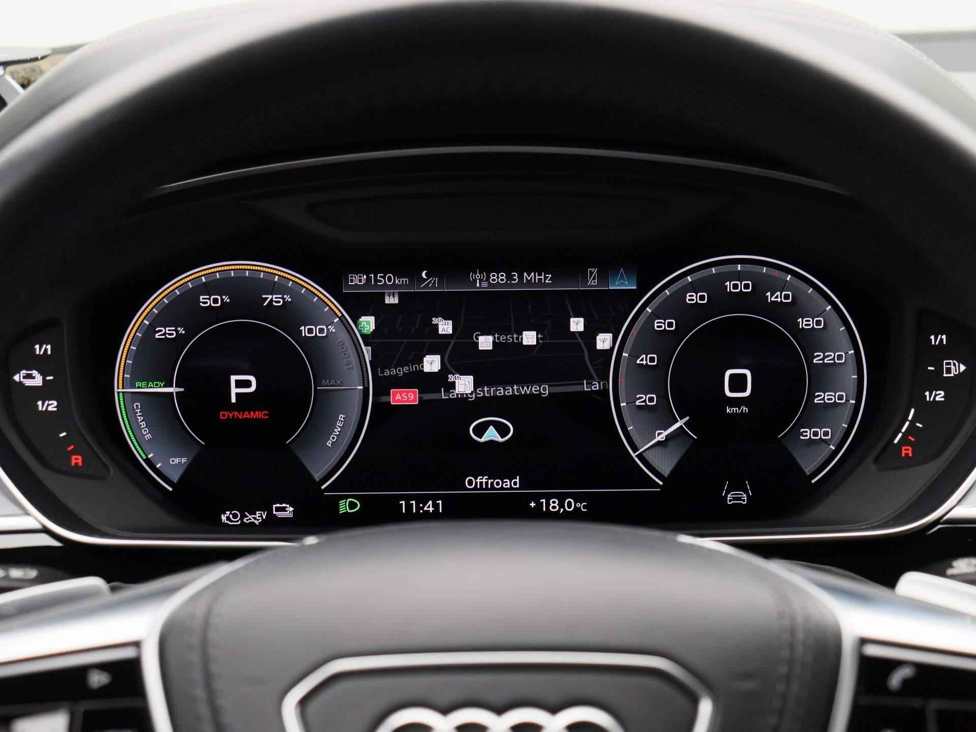 Audi A8 60 TFSI e quattro Lang Pro Line 449 PK | Automaat | Panoramadak | Vierwielbesturing | Climate Control | Privacy glass | 360 Camera | Stoelverwarming | Adaptive Cruise control | Parkeersensoren | Laser LED Matrix | B&O sound system | Stoelventilatie & Massage | - 8/77